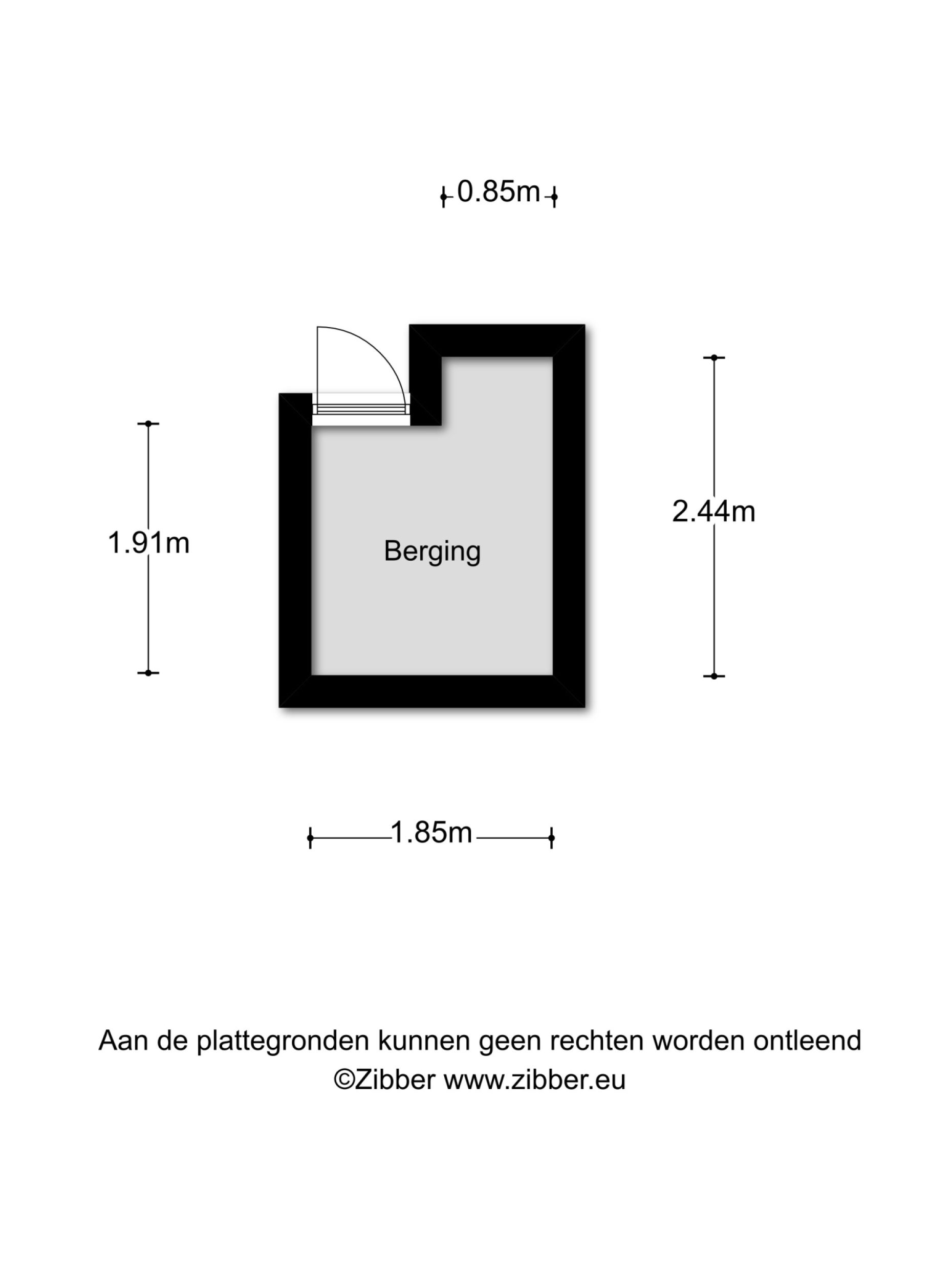 Genovevalaan 168 plattegrond 2