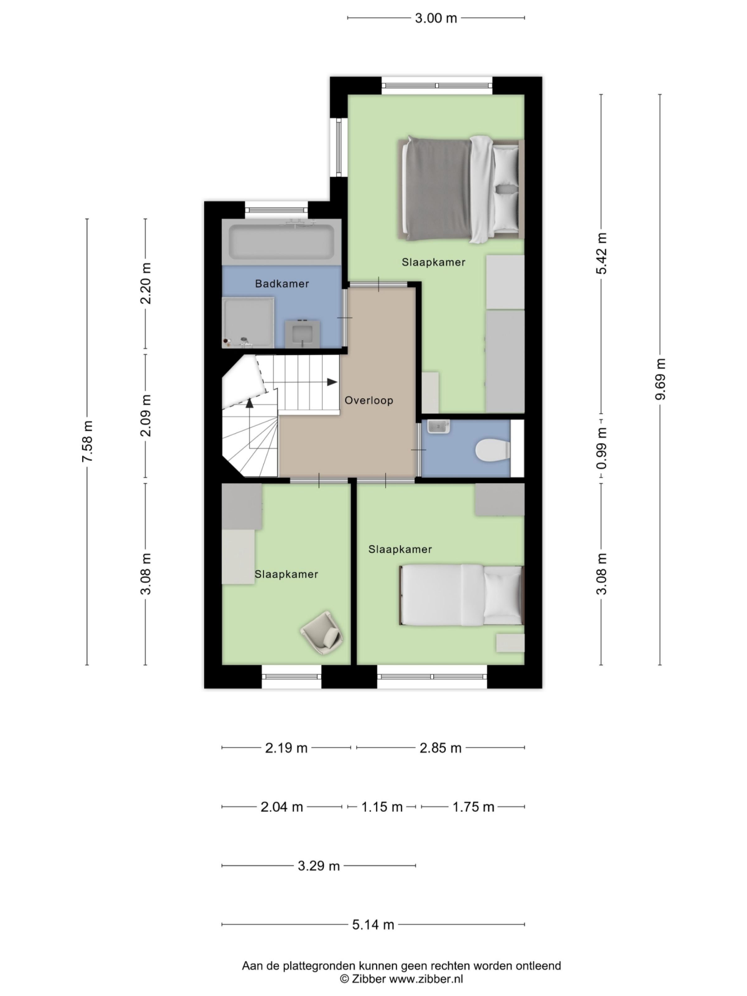 Leostraat 47 plattegrond 2