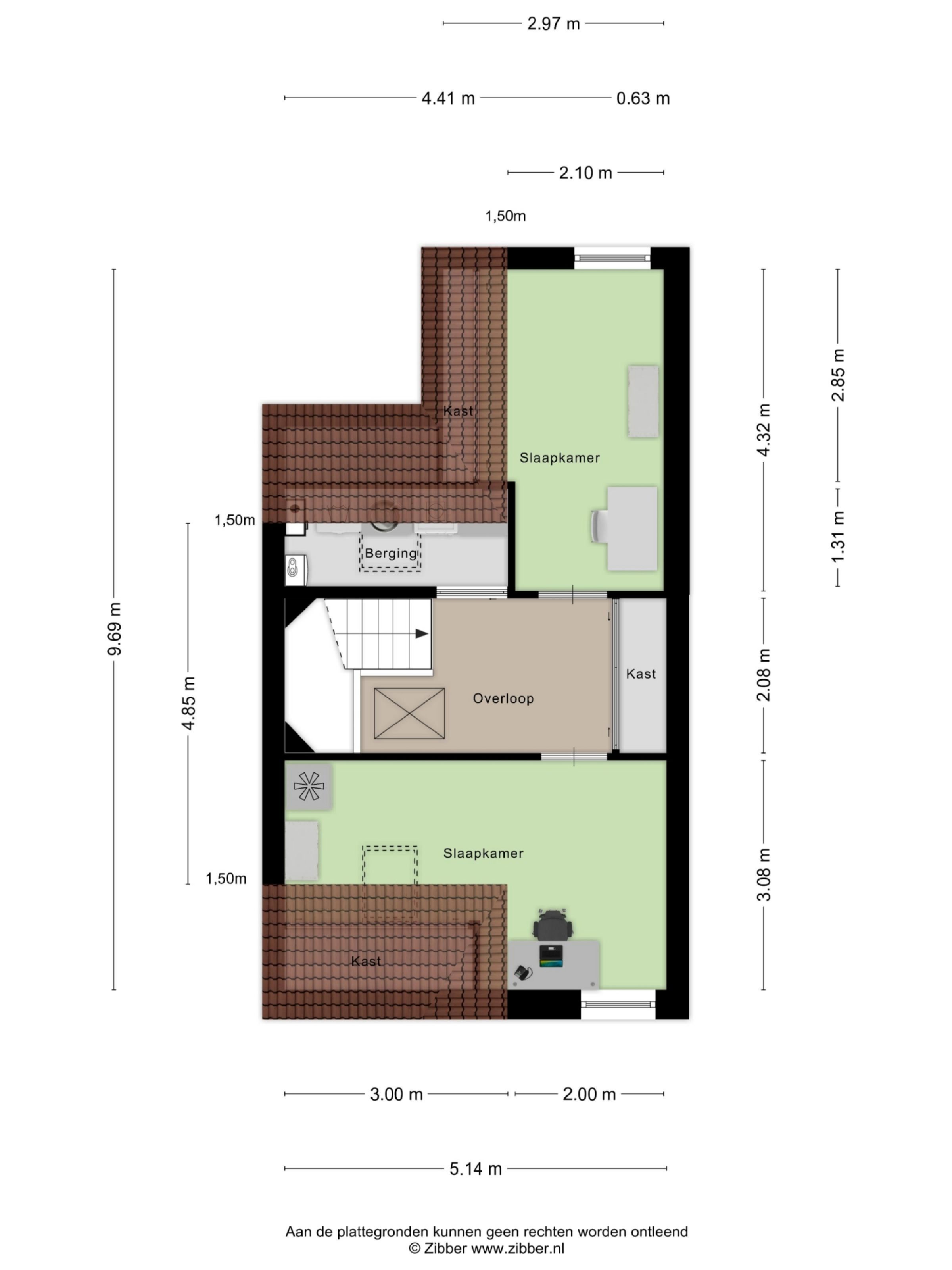 Leostraat 47 plattegrond 3