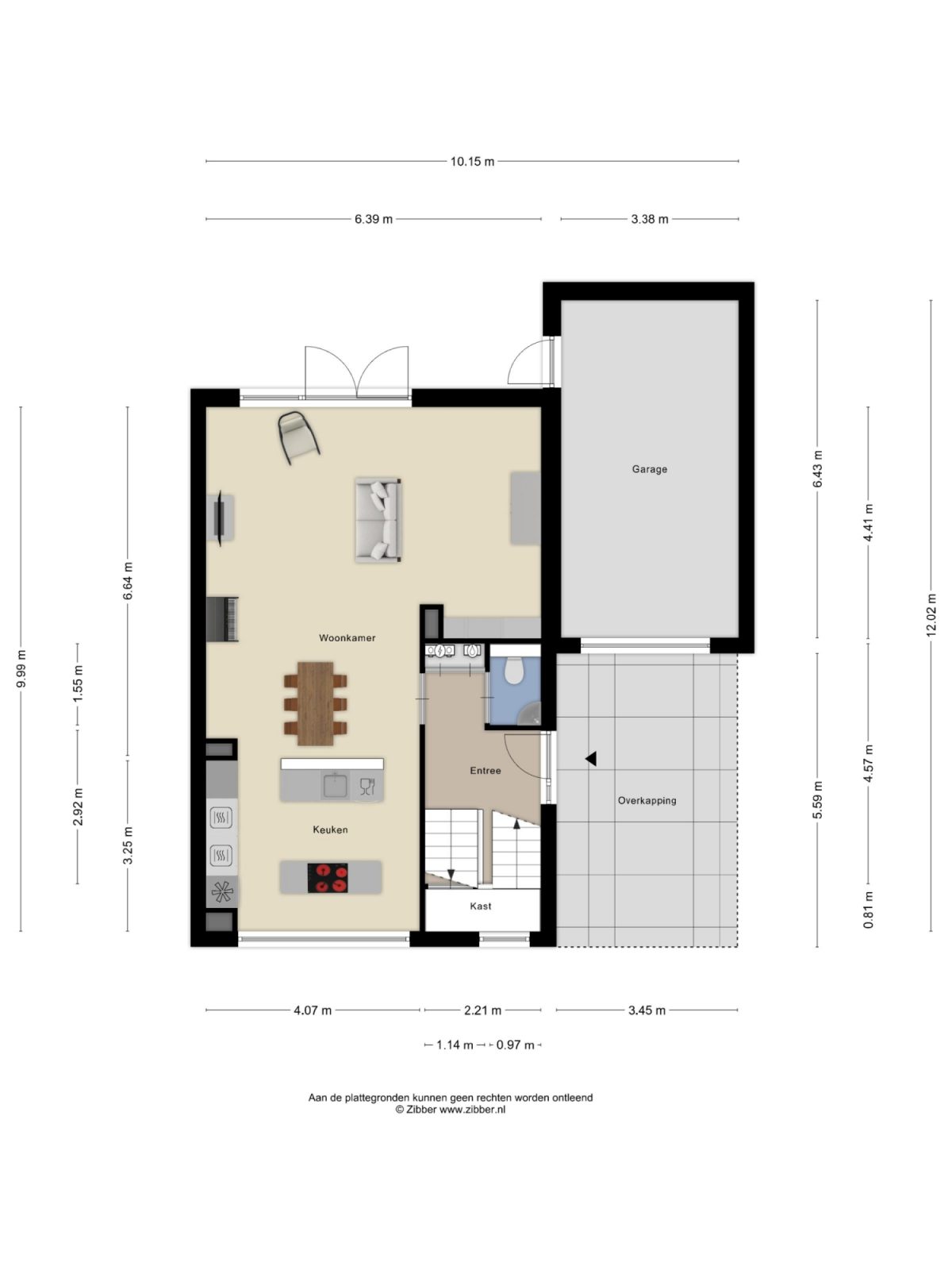 Grasdreef 29 plattegrond