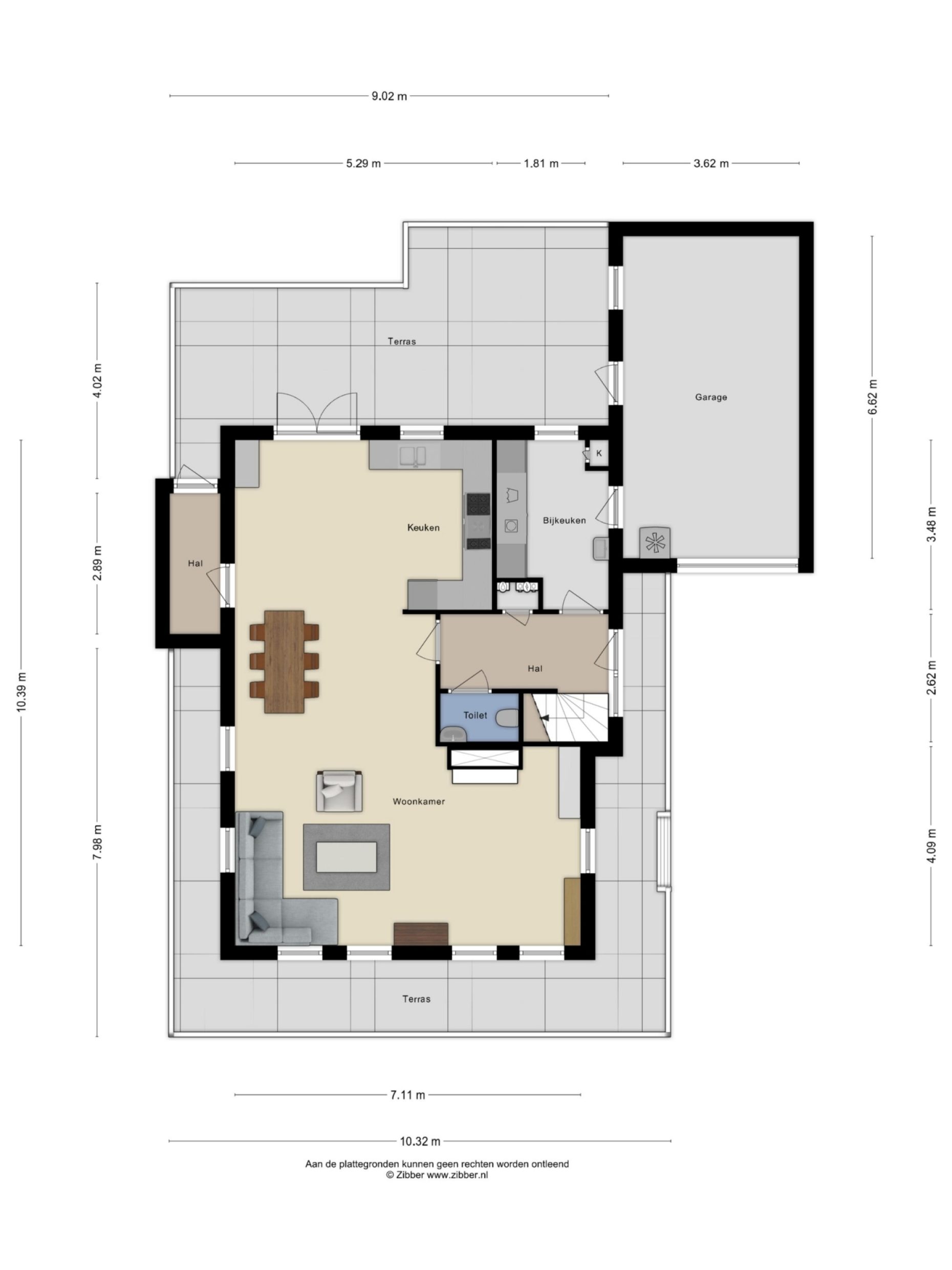 Ella Fitzgeraldlaan 70 plattegrond