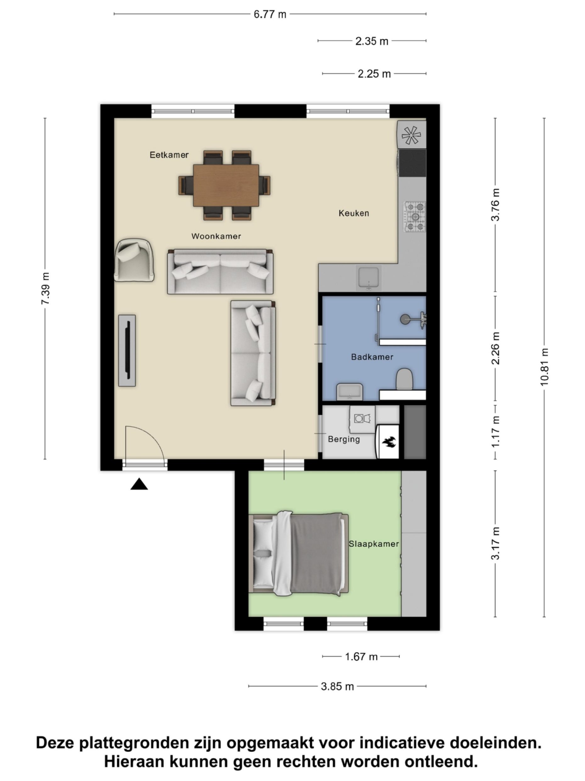 Singel 136 C plattegrond