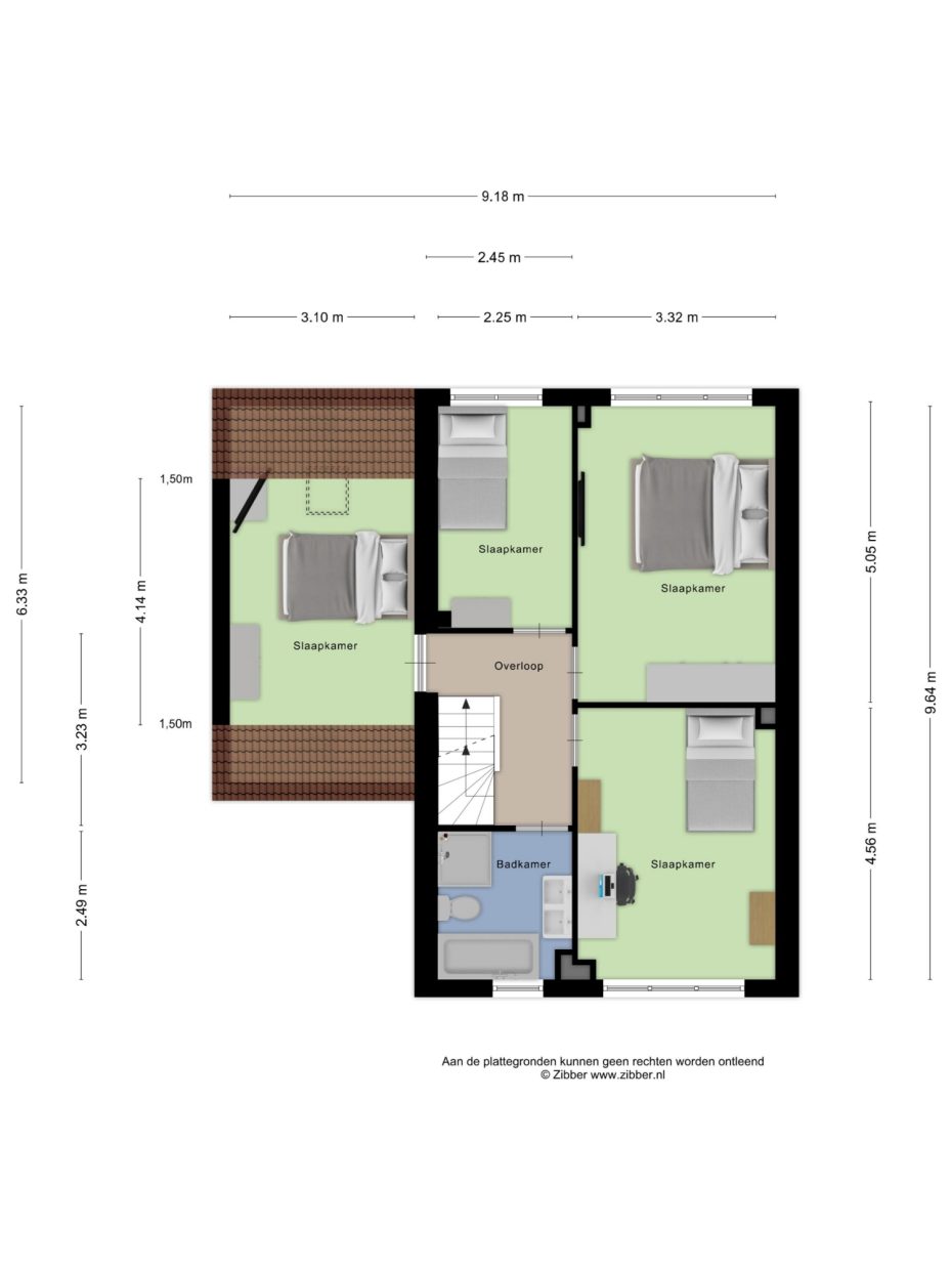Kollershoeve 15 plattegrond 2