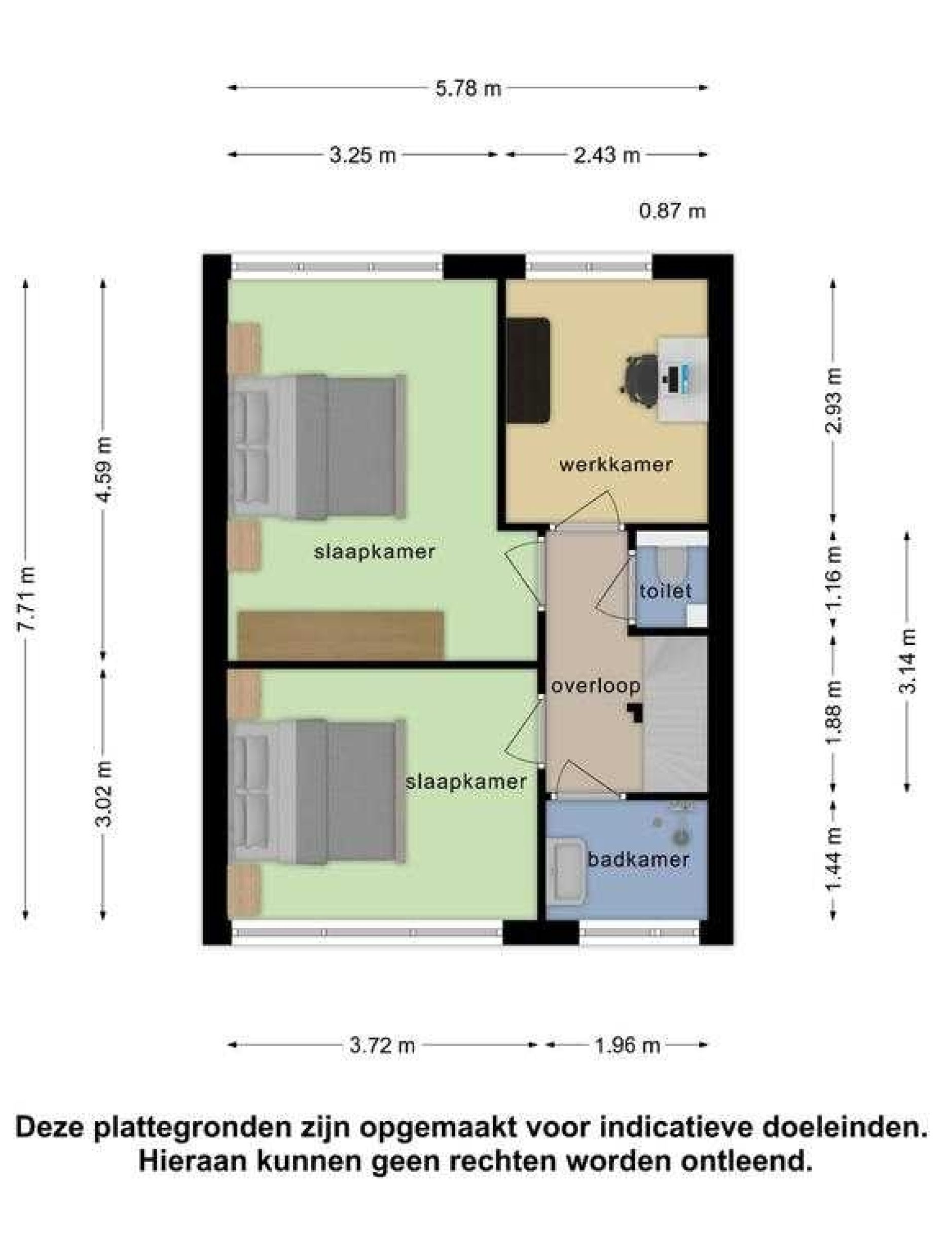 Franklin D Rooseveltlaan 90 plattegrond 2