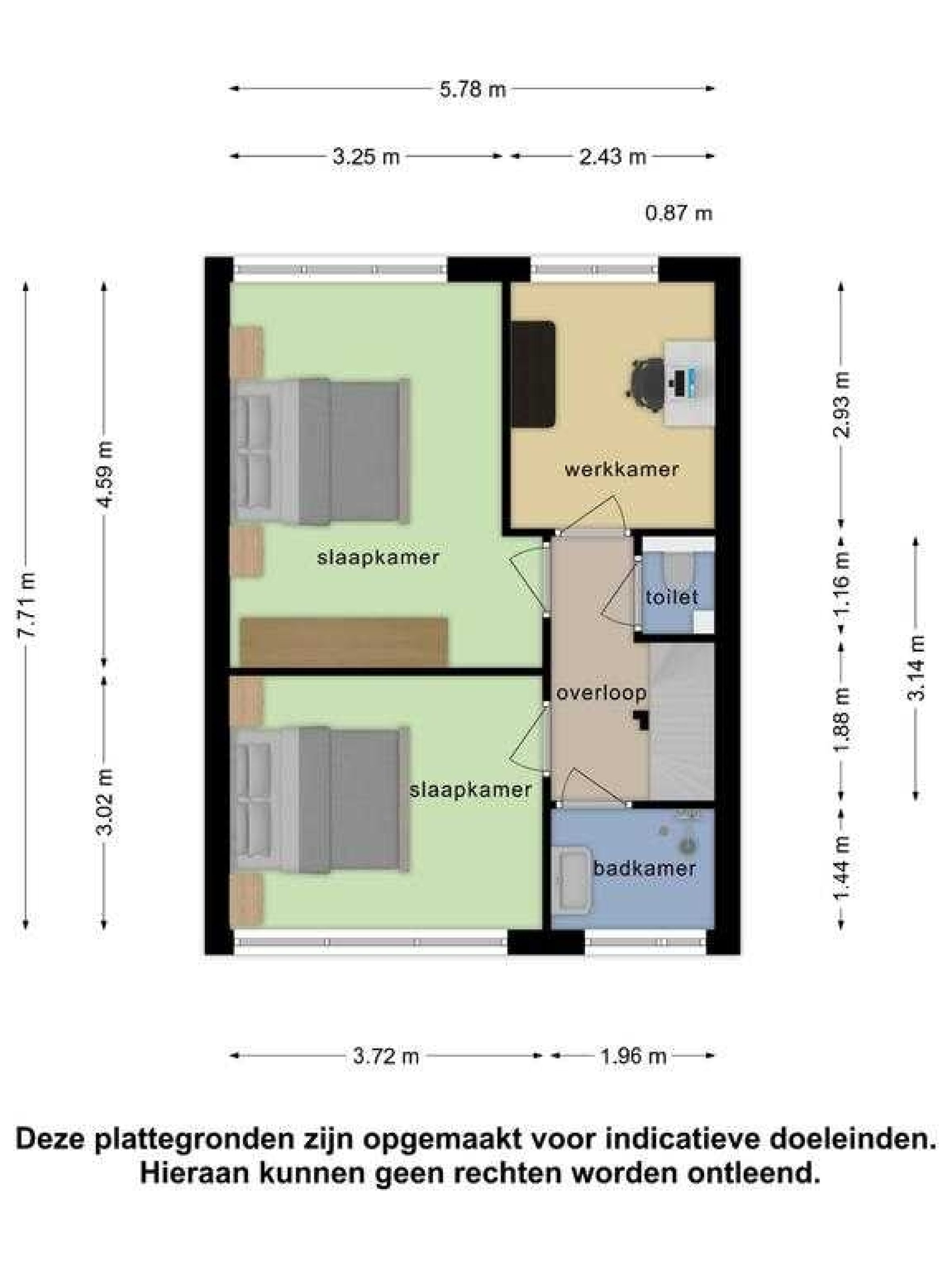 Franklin D Rooseveltlaan 90 plattegrond 2