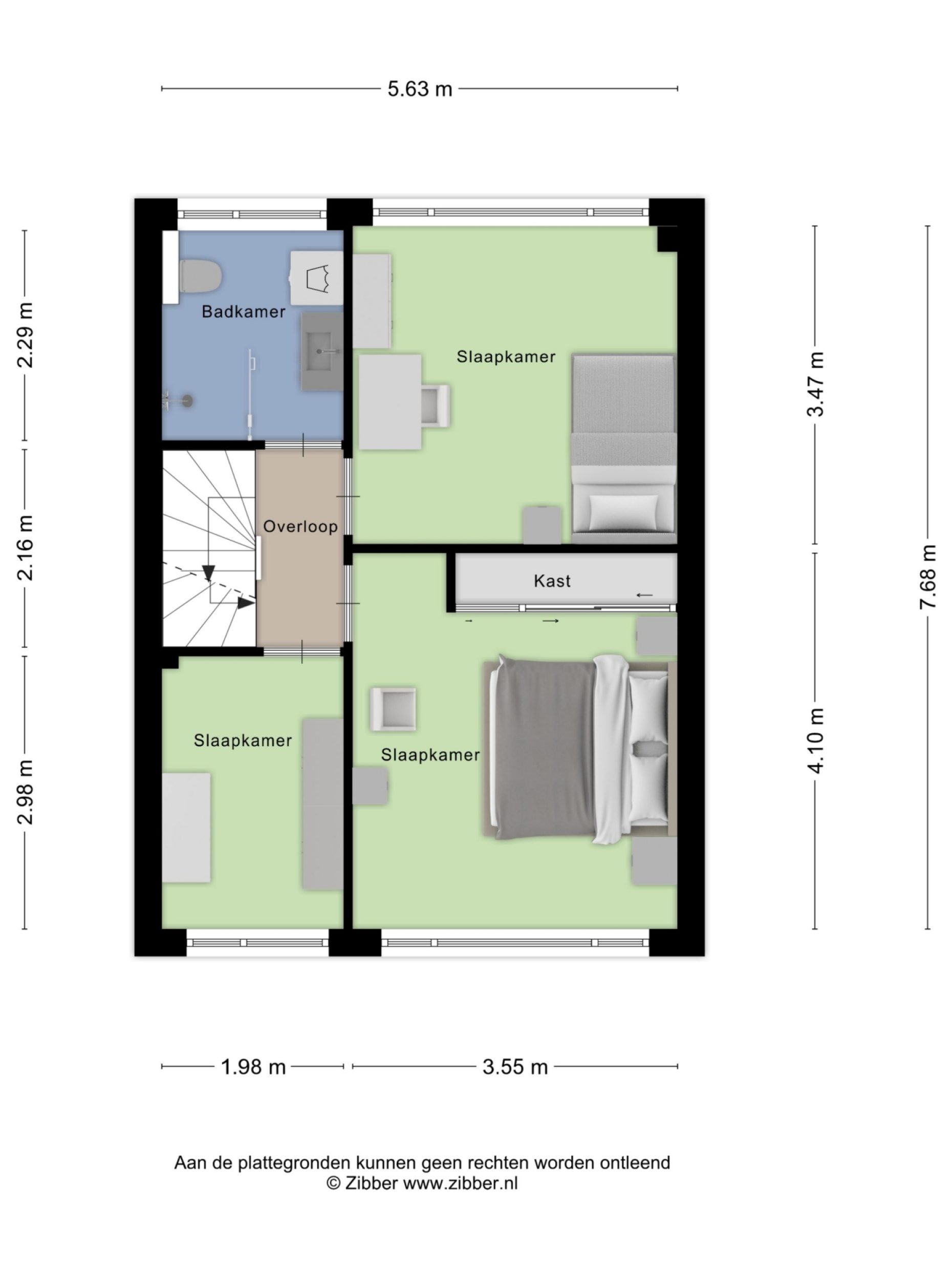Straatsburglaan 26 plattegrond 3