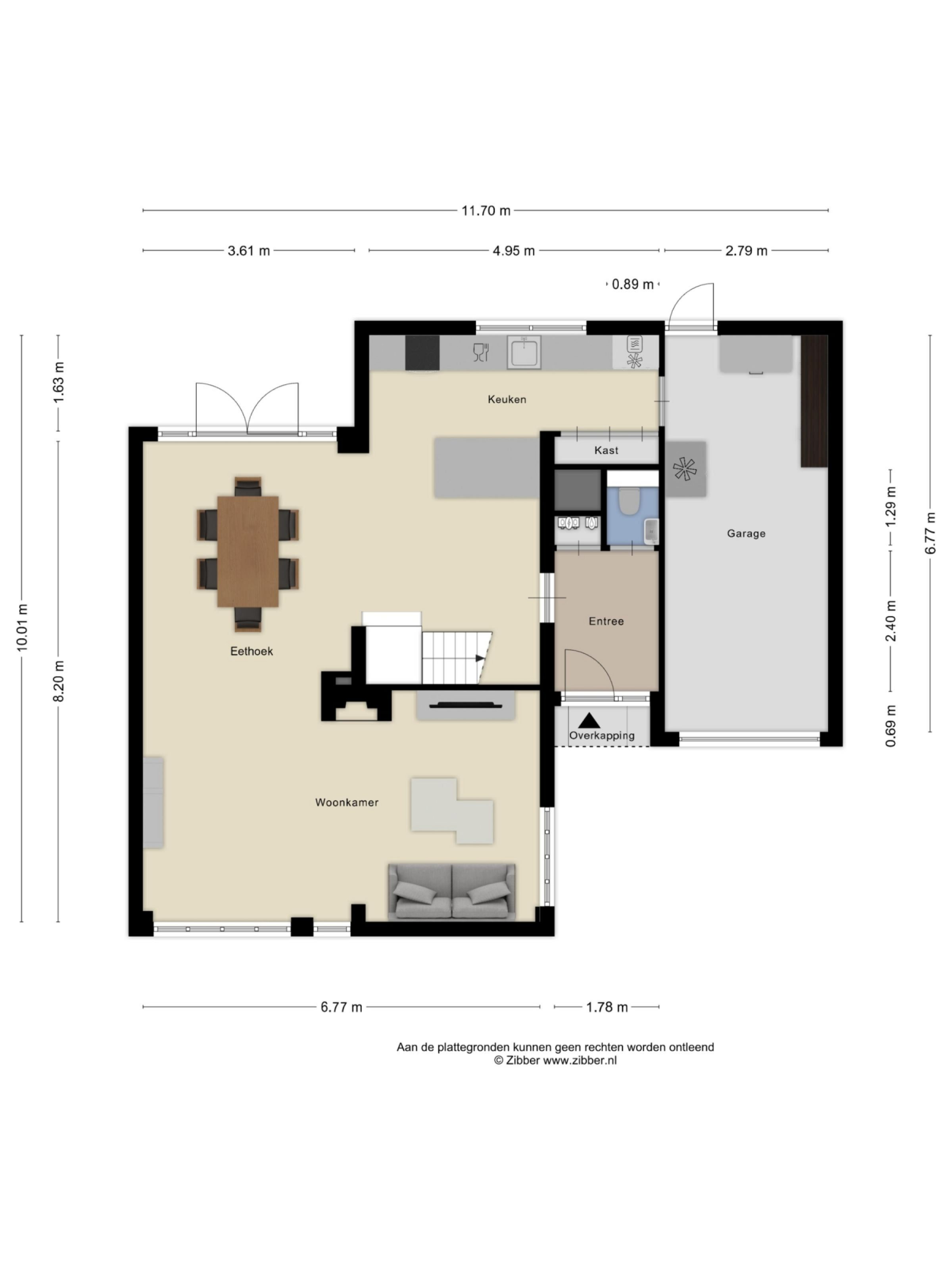 Provencehof 15 plattegrond