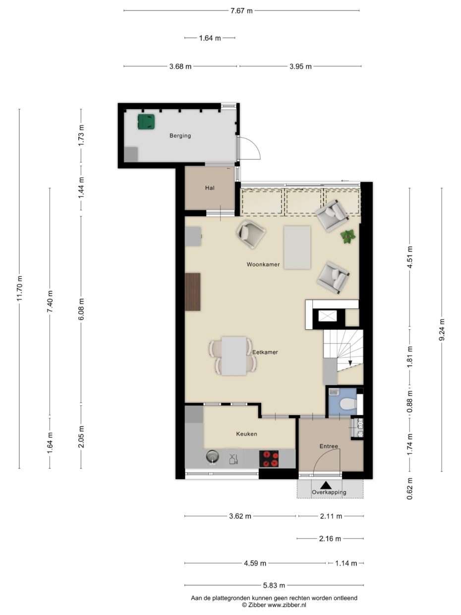 Imstenrade 30 plattegrond