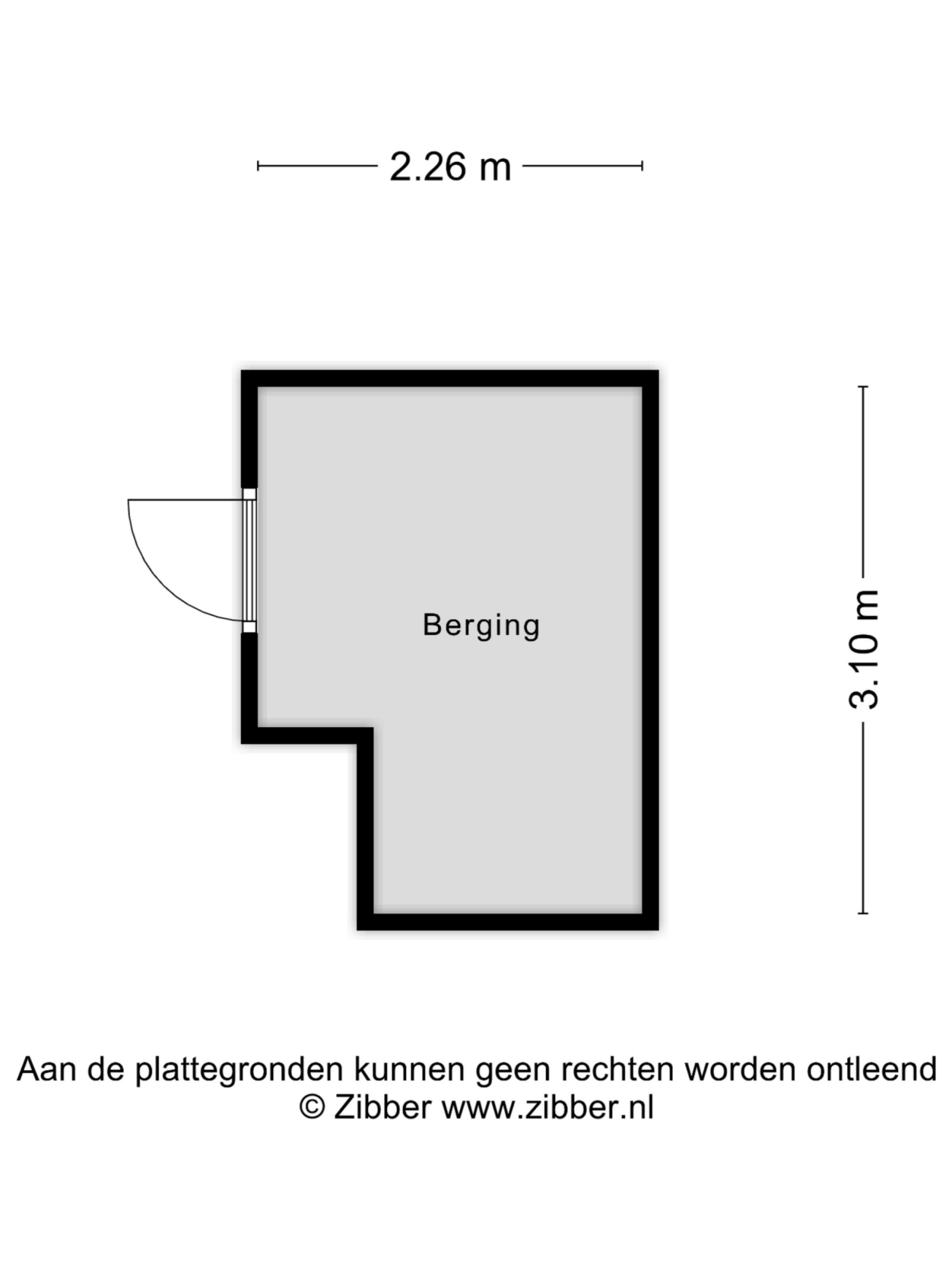Borchmolen 30 plattegrond 2