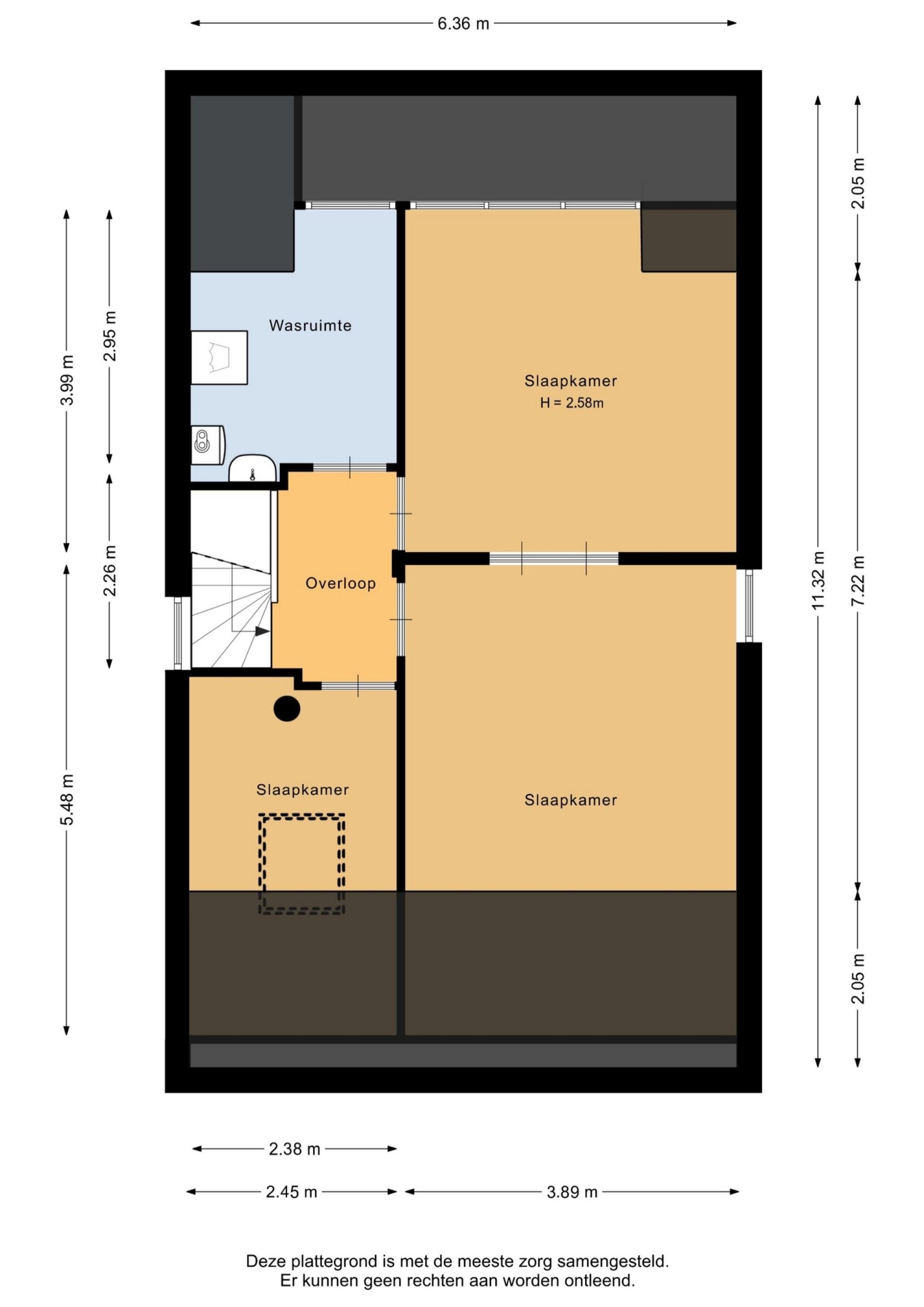 Tweerijten 25 plattegrond 4