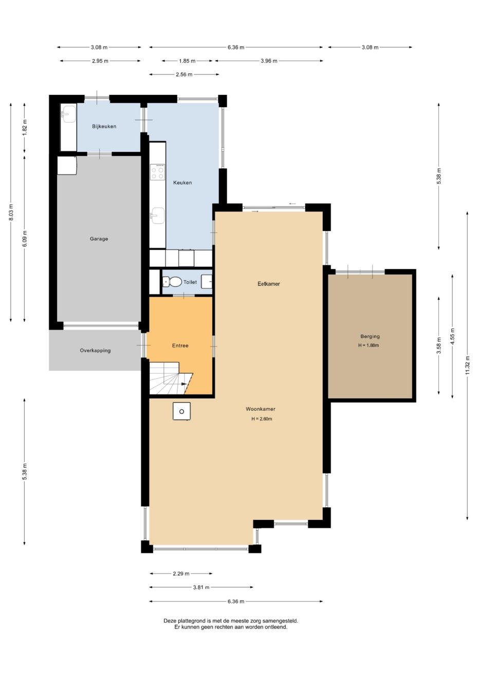 Tweerijten 25 plattegrond