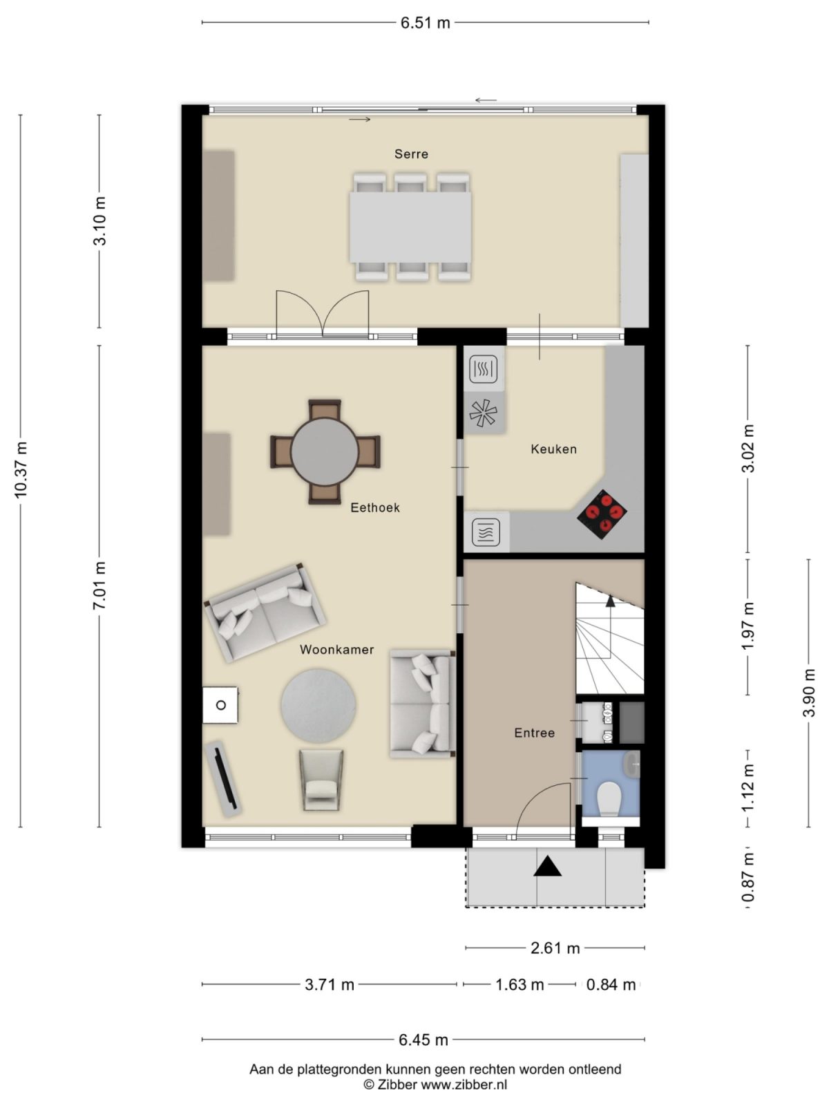 Eerschotsestraat 19a plattegrond