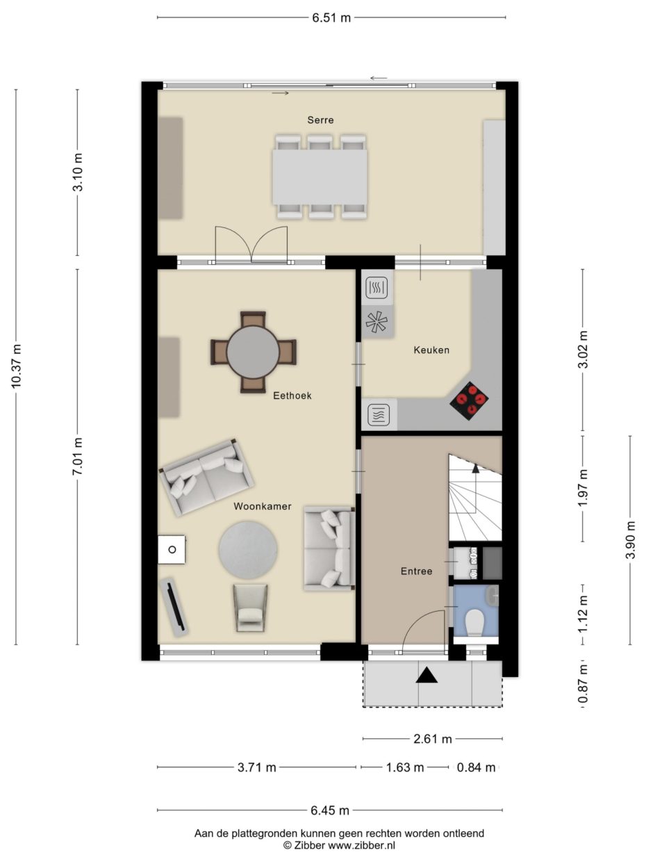 Eerschotsestraat 19a plattegrond