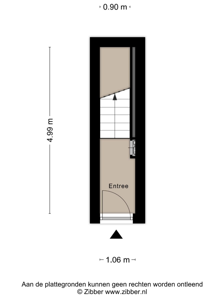 St Rochusstraat 14 plattegrond