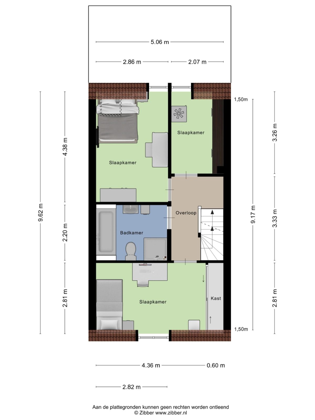 Looisehoeve 6 plattegrond 3