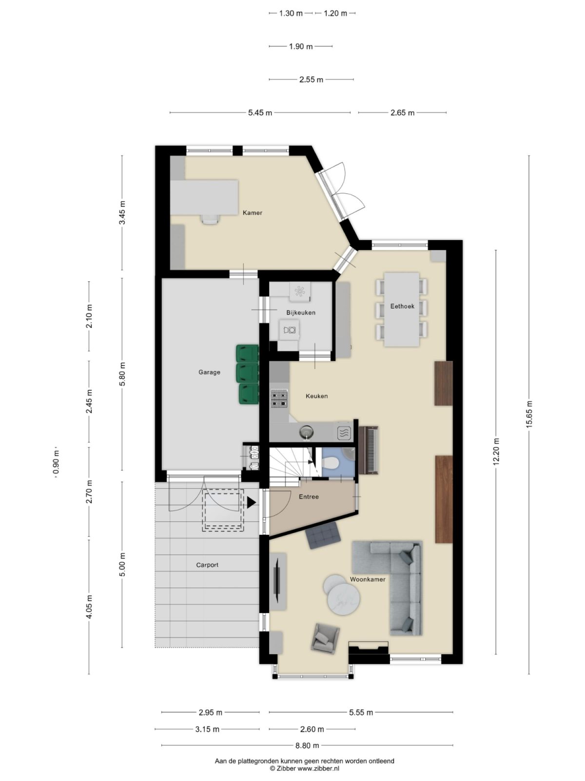 De Wadden 48 plattegrond