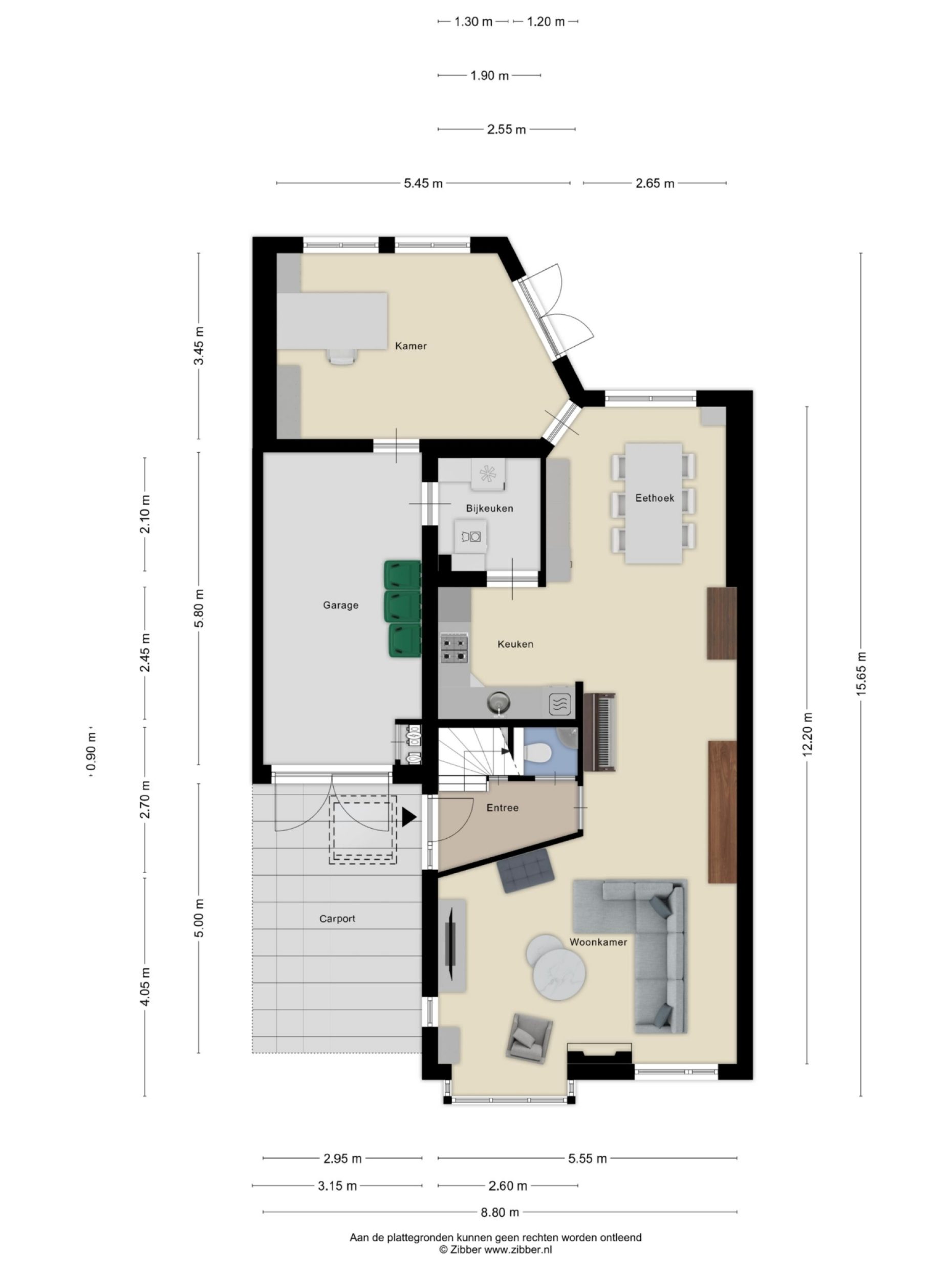 De Wadden 48 plattegrond