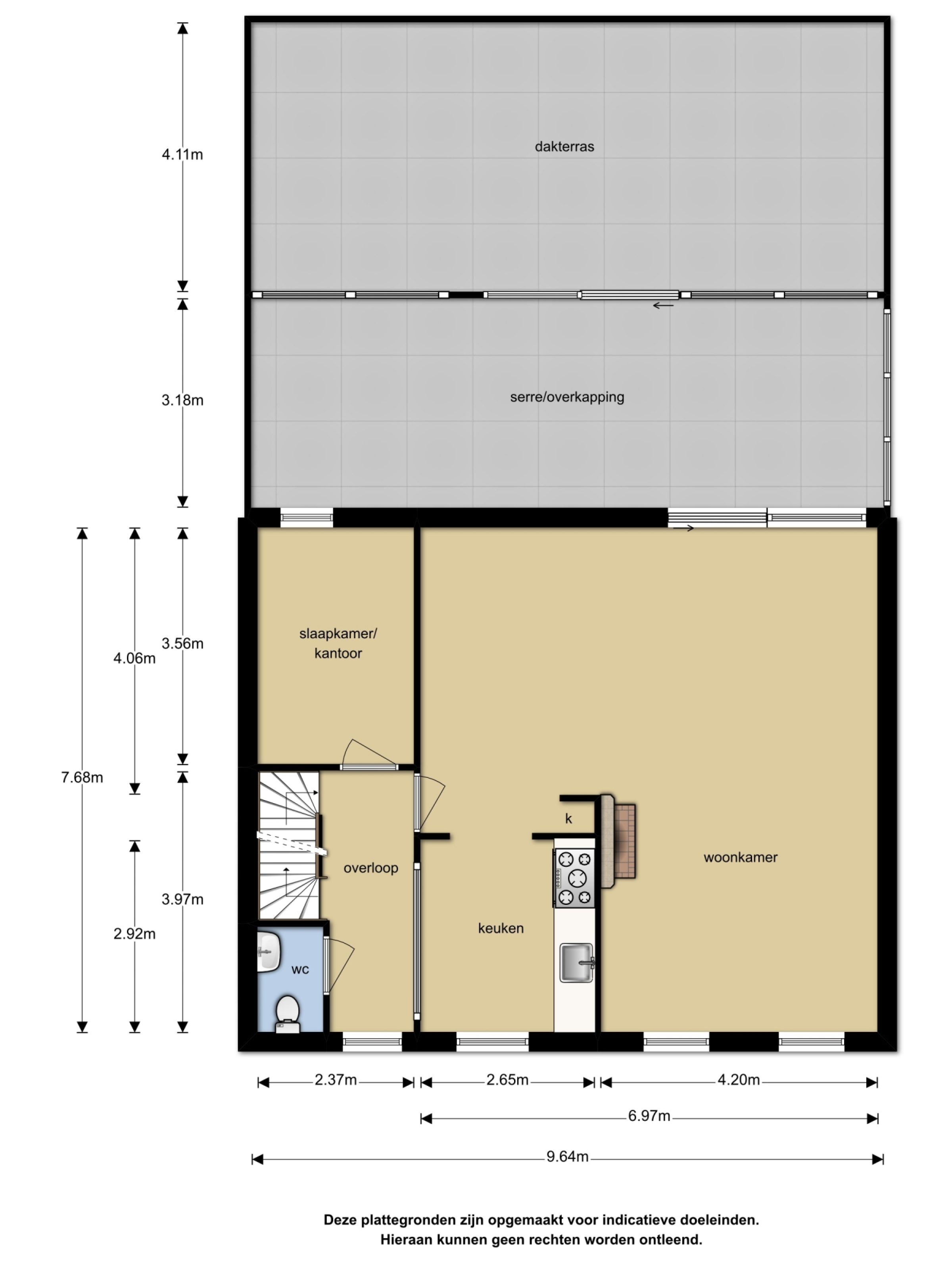 Piet van Thielplein 36 plattegrond