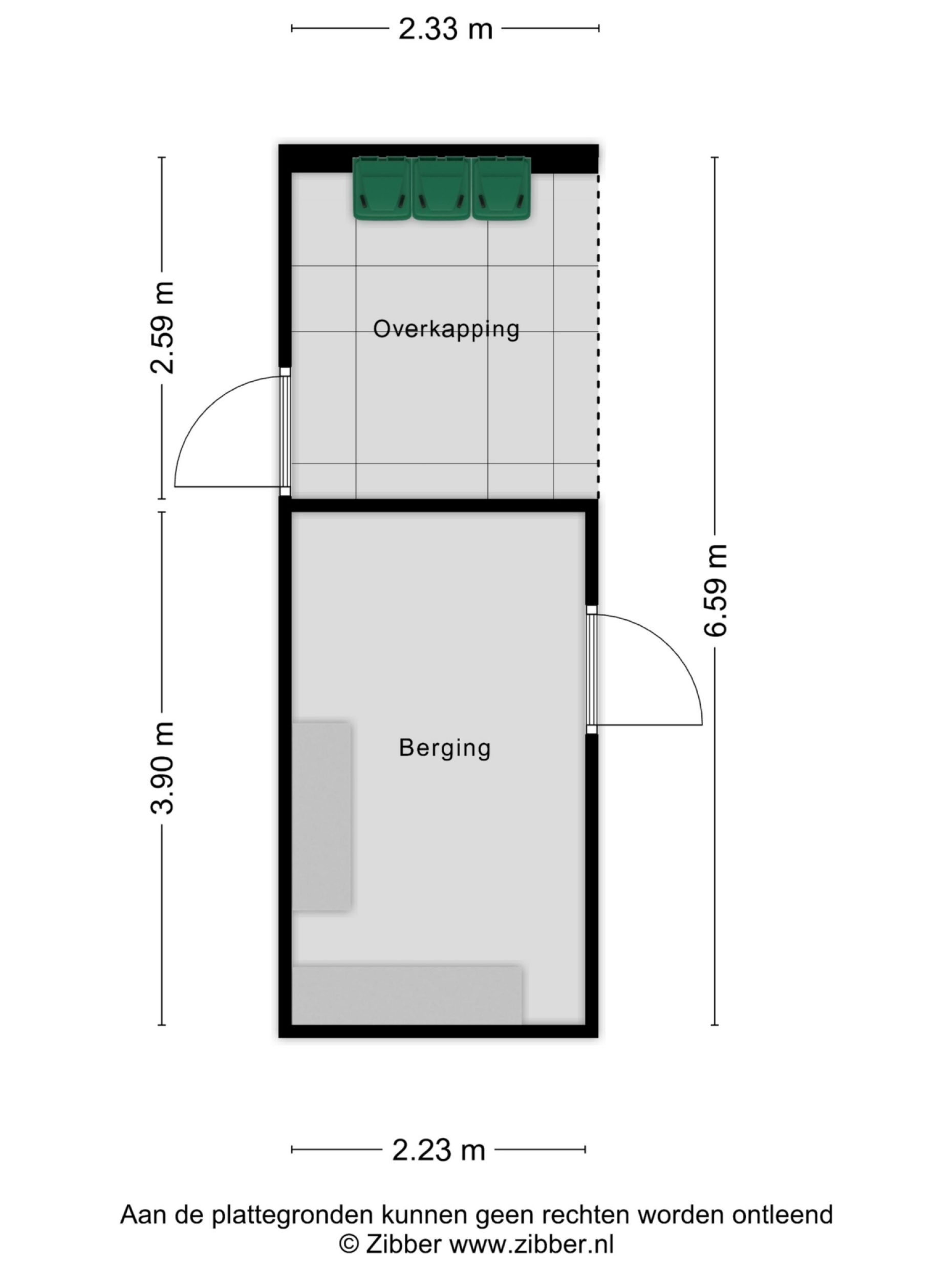 Lyonhof 43 plattegrond 2
