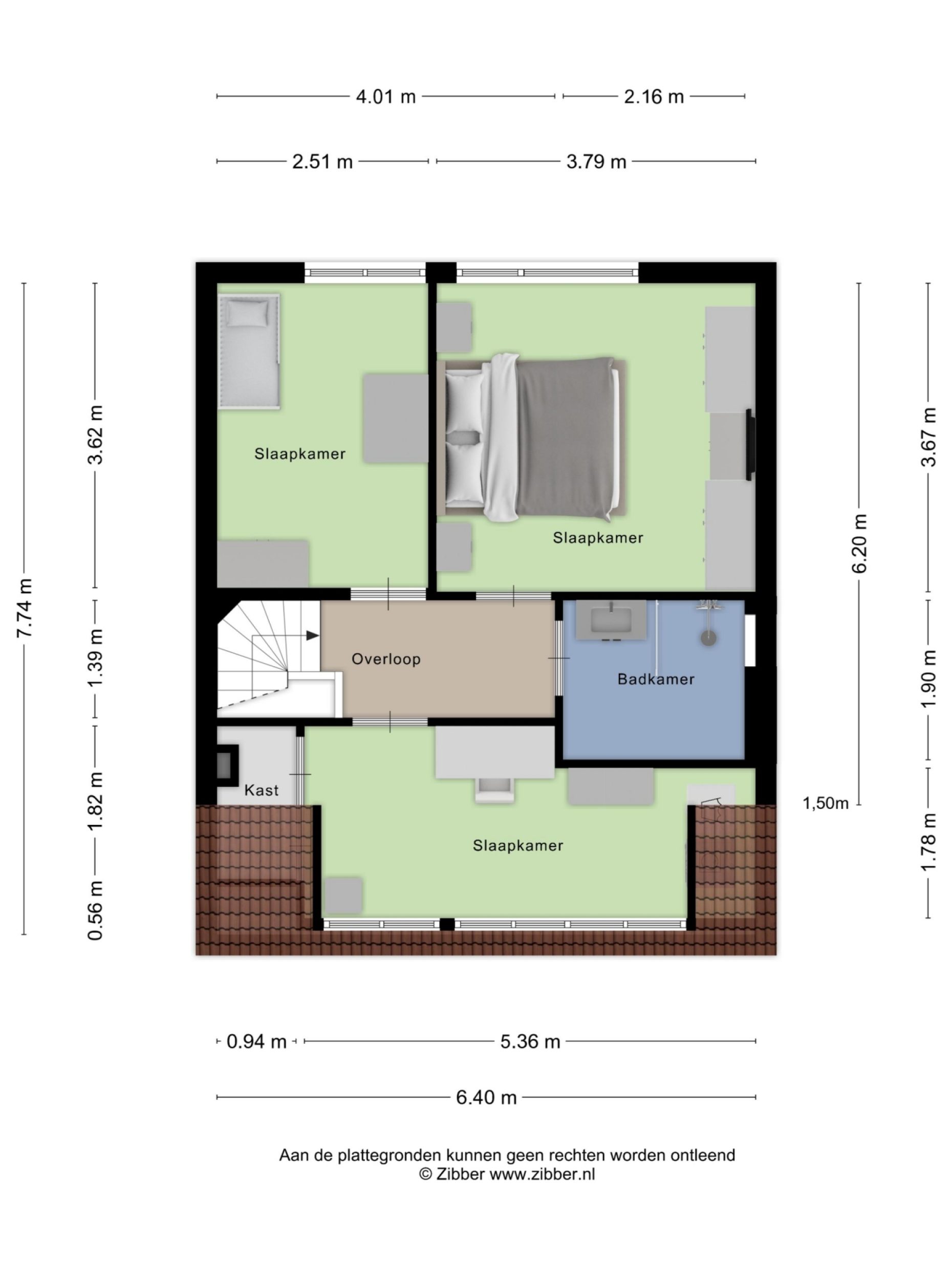 Lyonhof 43 plattegrond 3