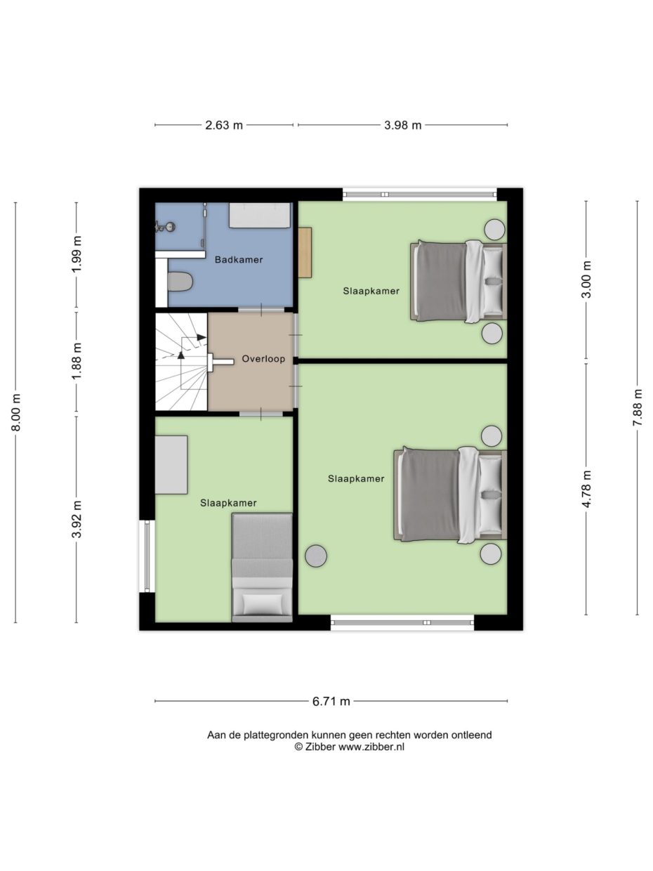 Craterlaan 16 plattegrond 3