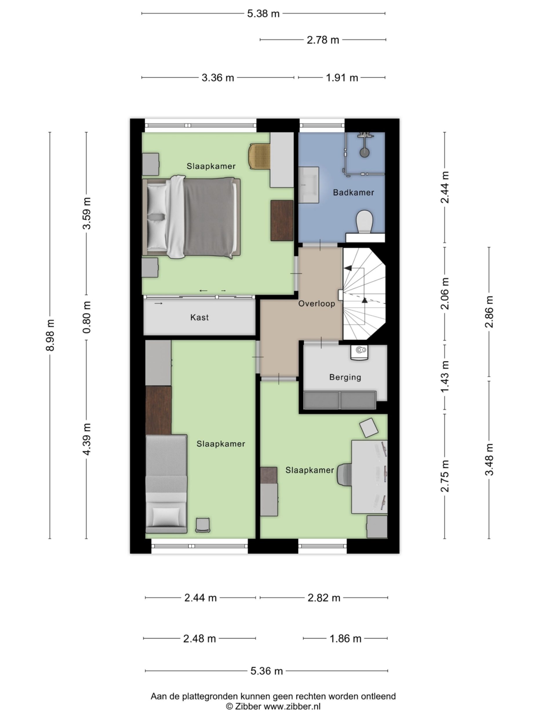 Roodkapje 108 plattegrond 3