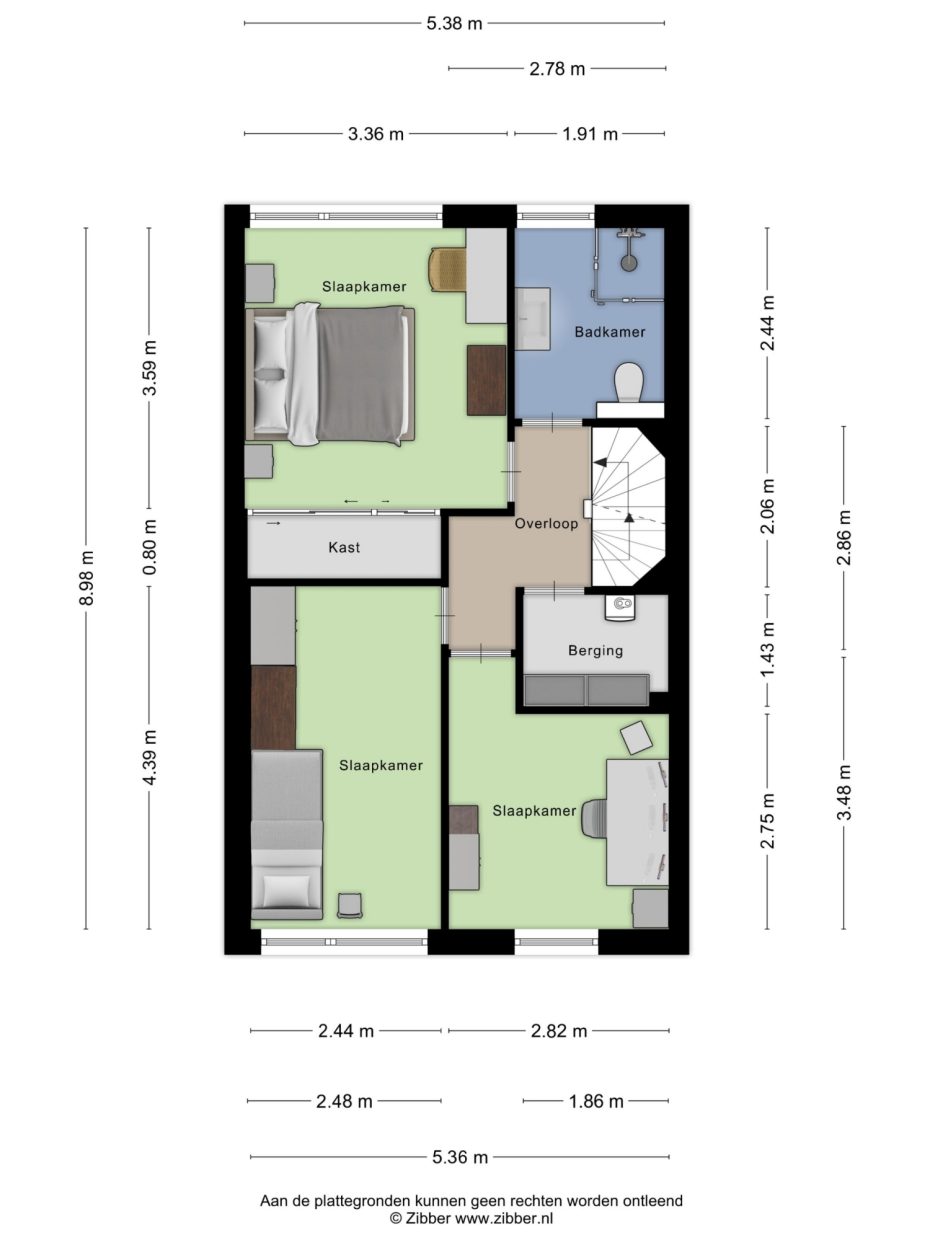 Roodkapje 108 plattegrond 3