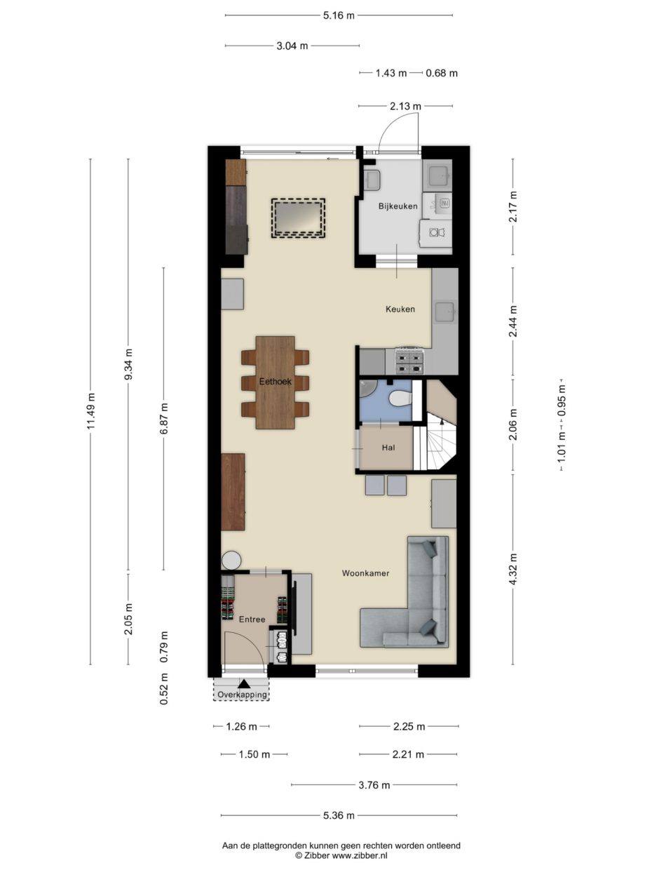 Roodkapje 108 plattegrond