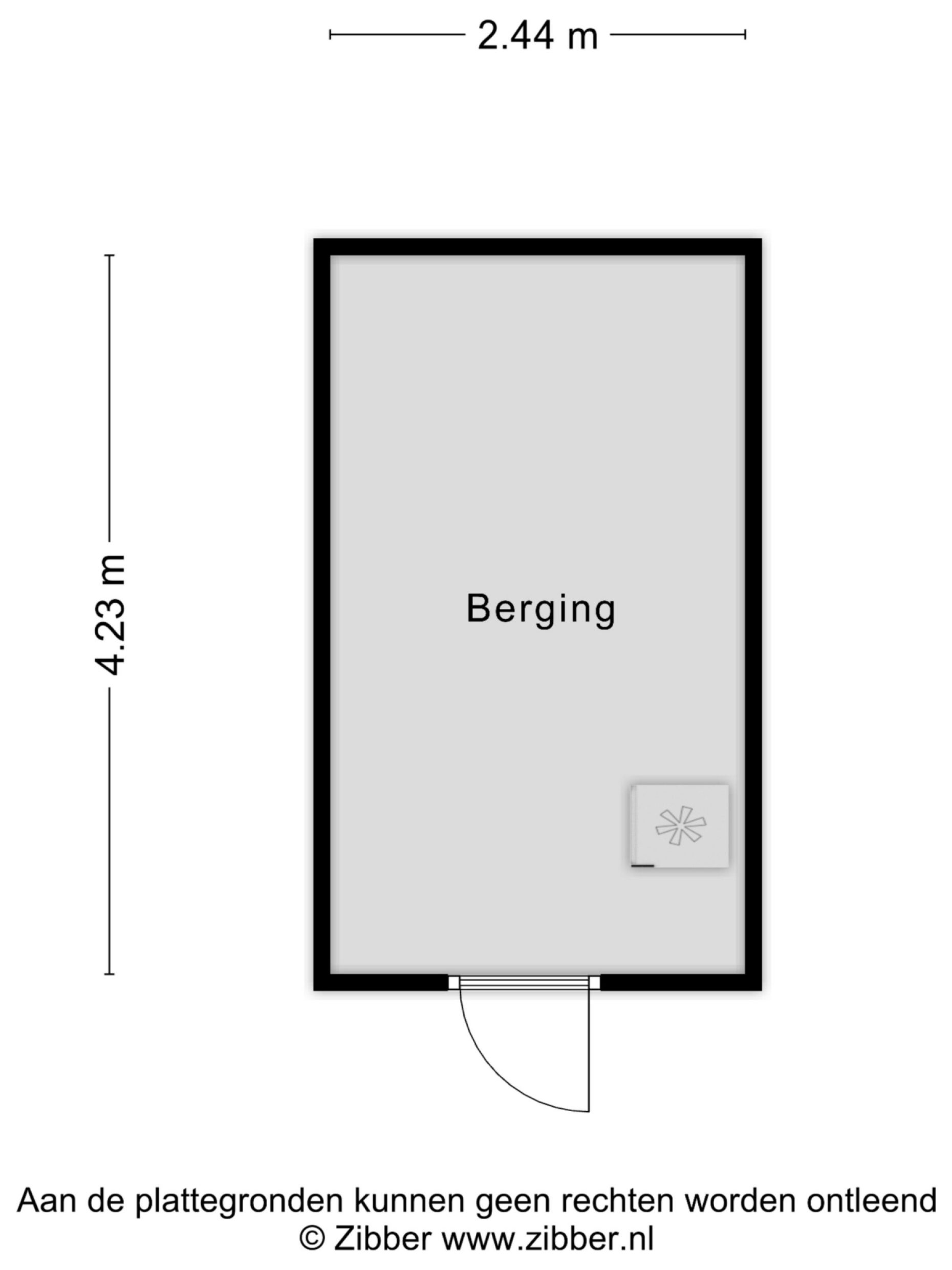 Fransebaan 78 plattegrond 2