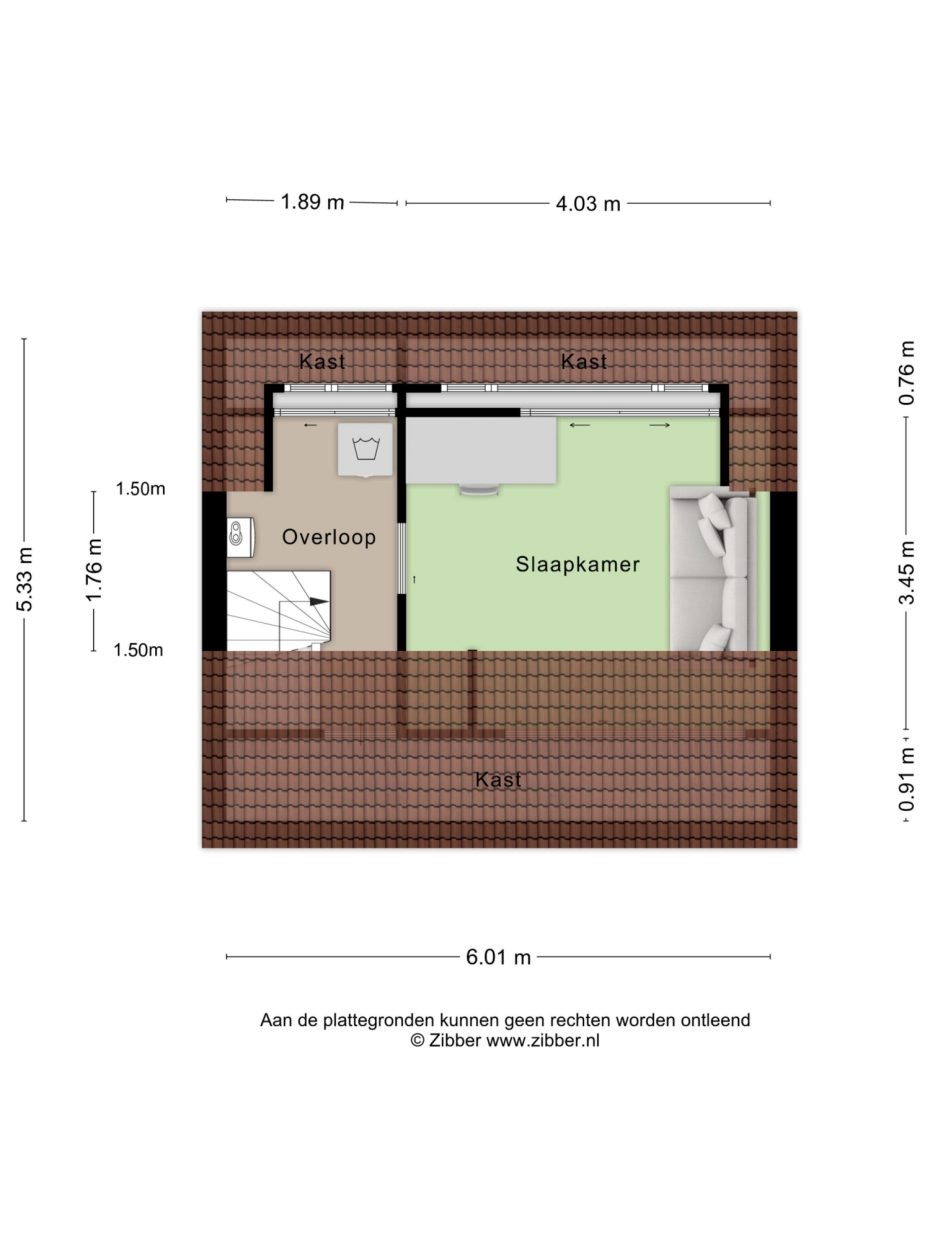 Fransebaan 78 plattegrond 6
