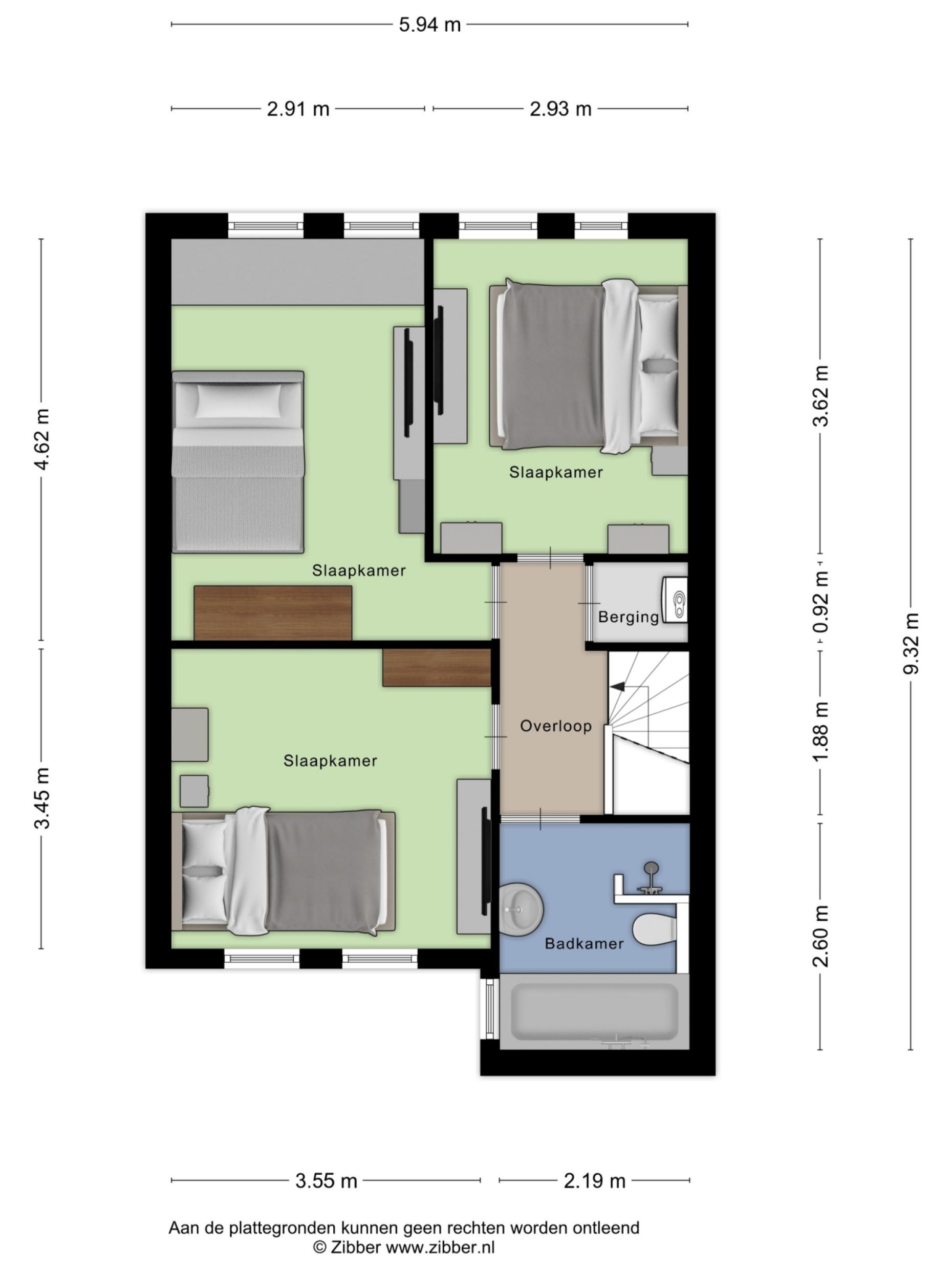 Tarantostraat 23 plattegrond 3