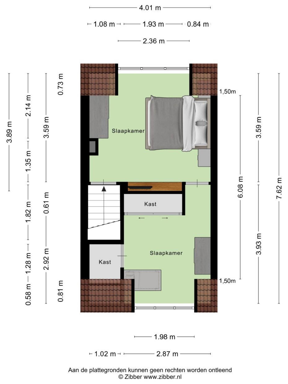 Pandelaar 59 plattegrond 2