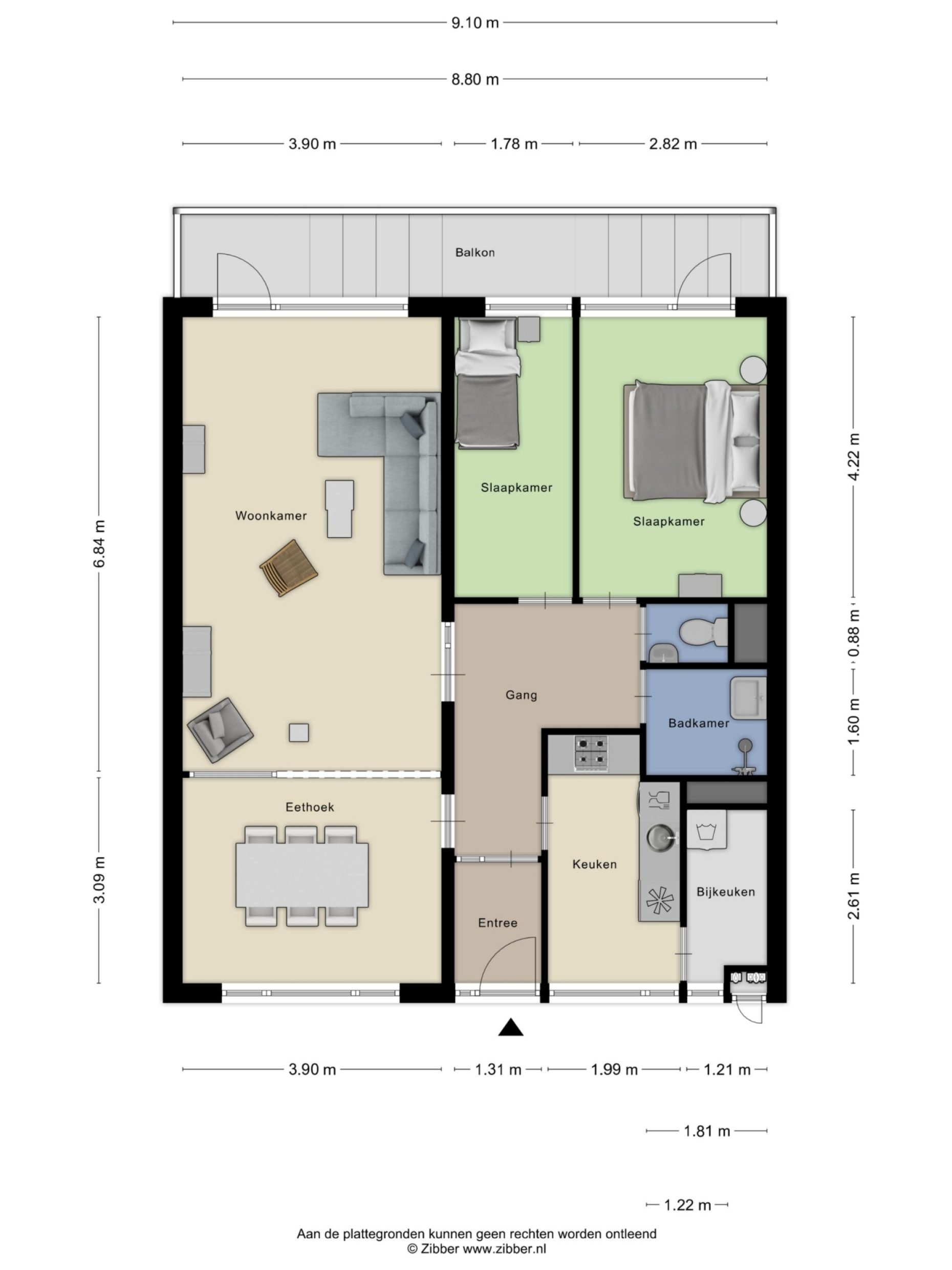 De Koppele 473 plattegrond