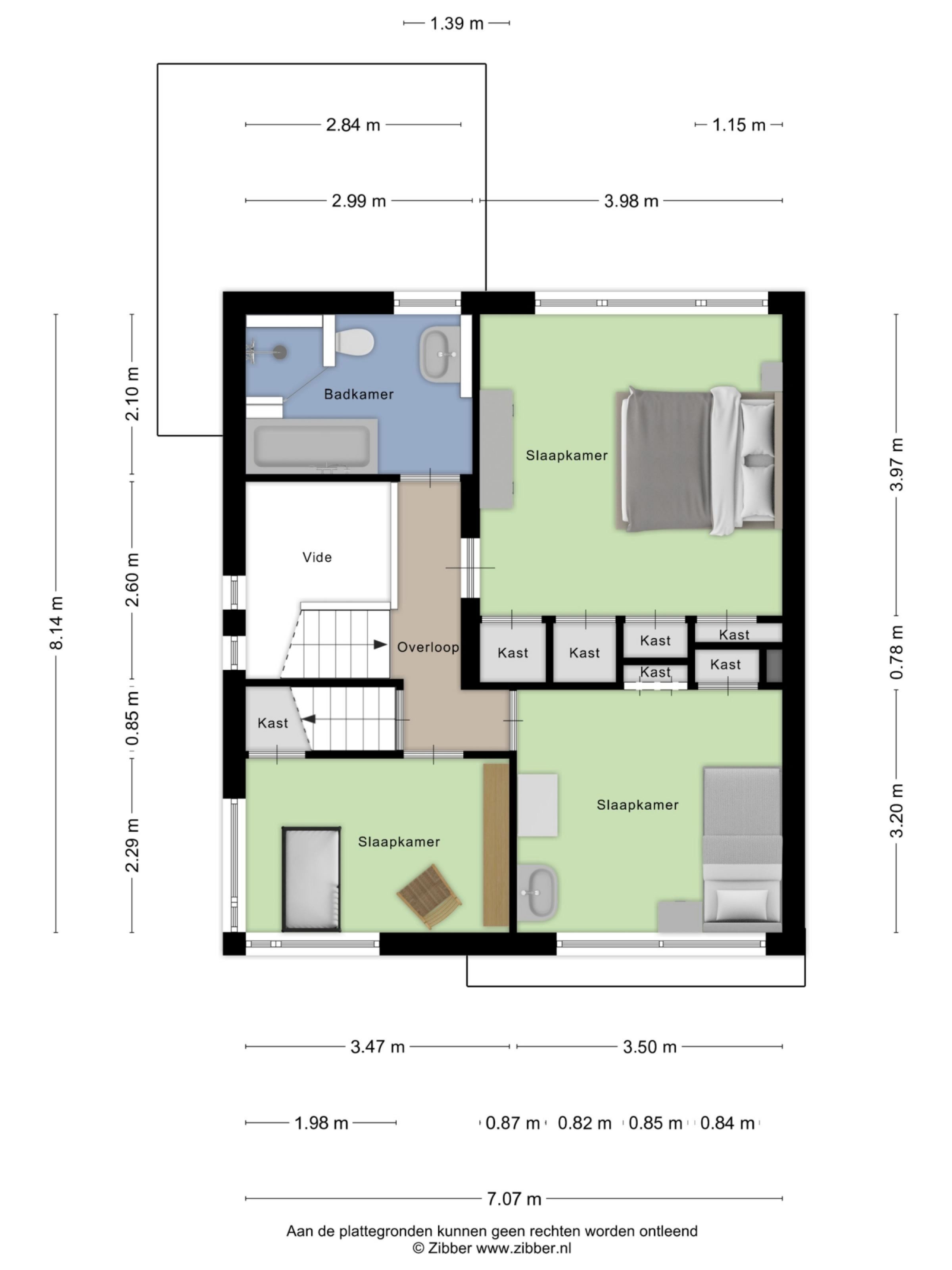Icaruslaan 28 plattegrond 2