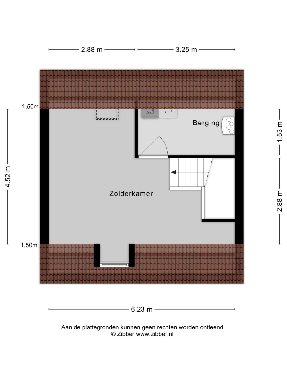 Monseigneur Berkvensstraat 82b plattegrond 3