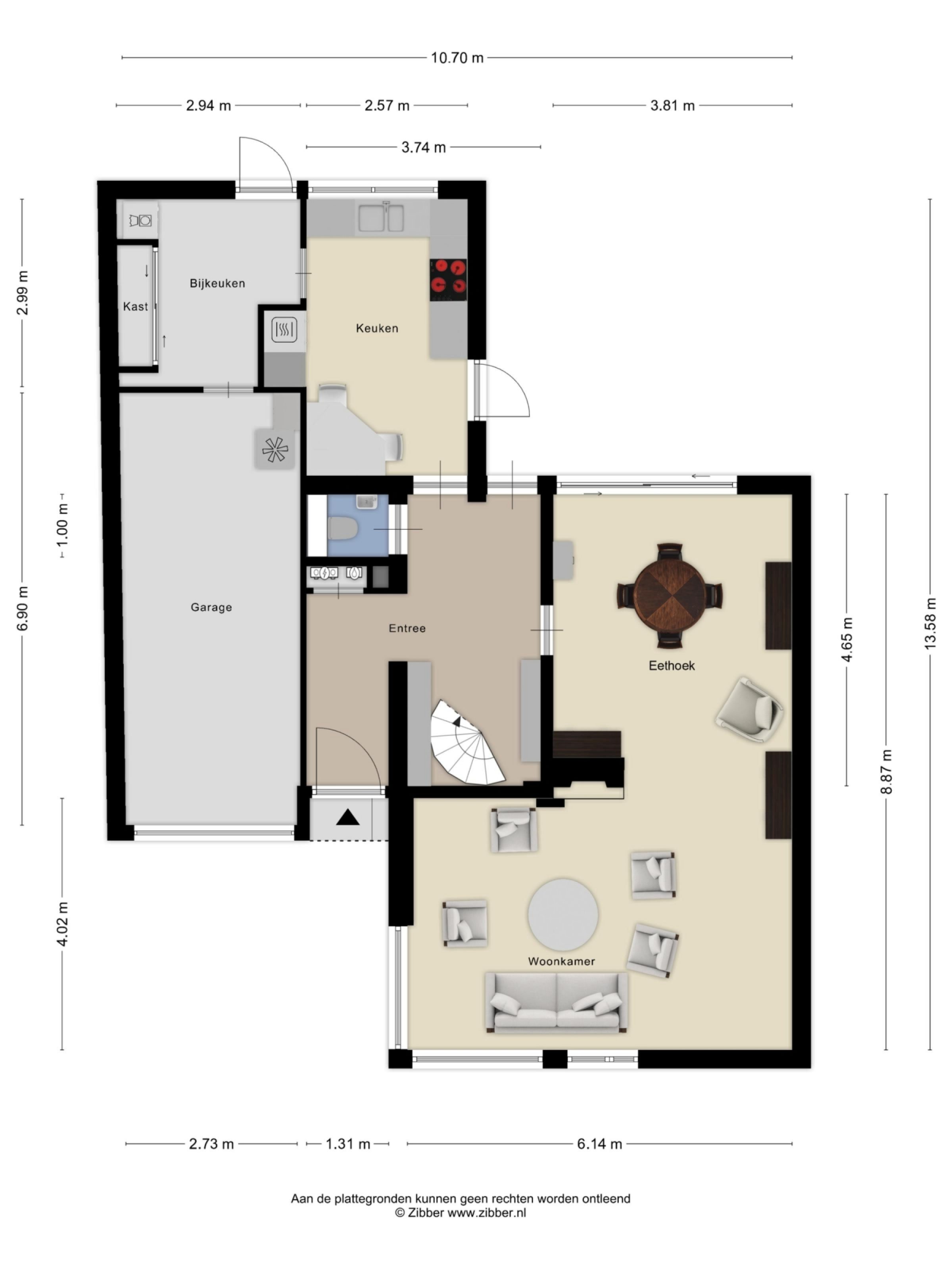 Canopuslaan 32 plattegrond