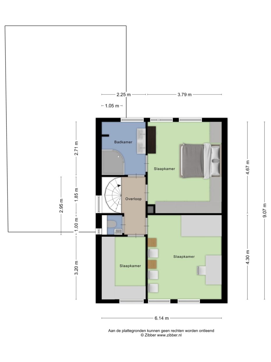 Canopuslaan 32 plattegrond 2