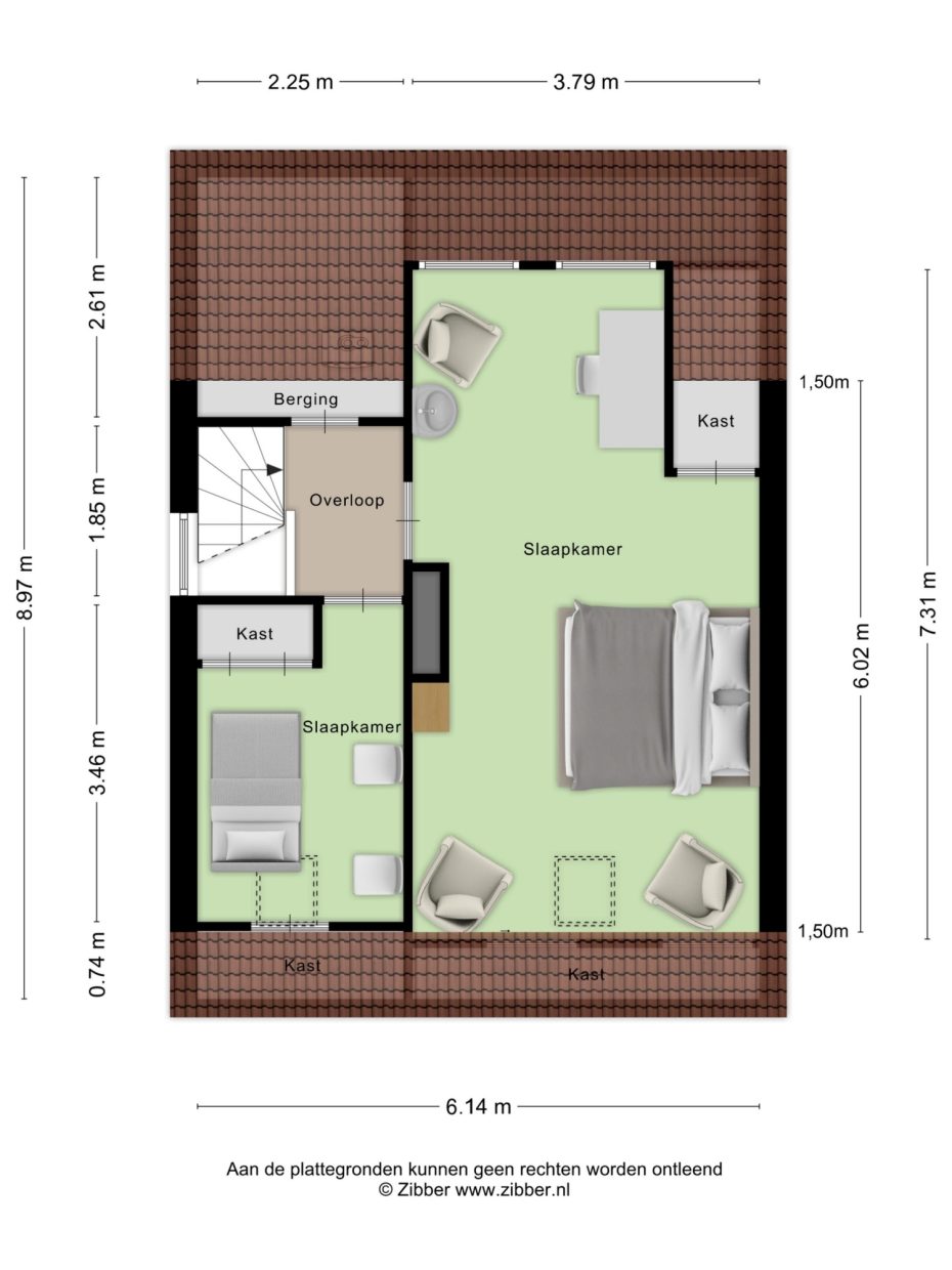 Canopuslaan 32 plattegrond 4