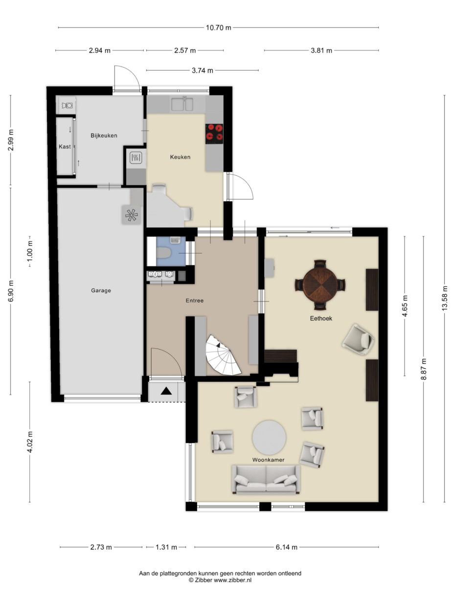 Canopuslaan 32 plattegrond