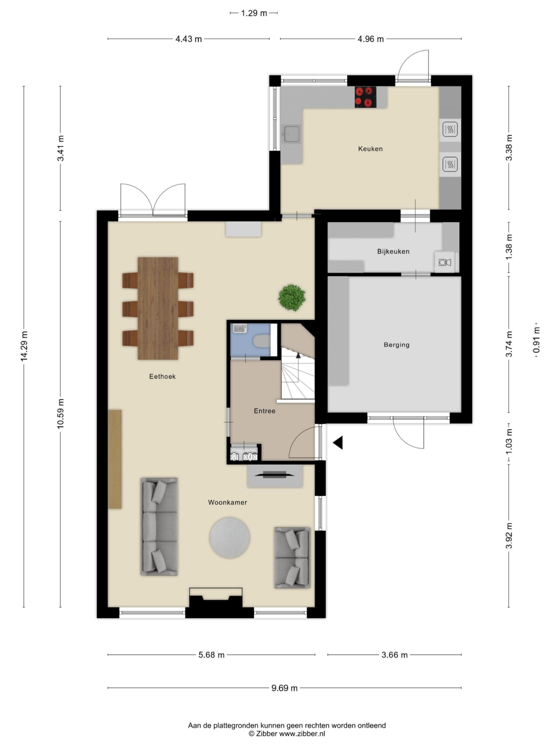 Roverbruidegom 9 plattegrond