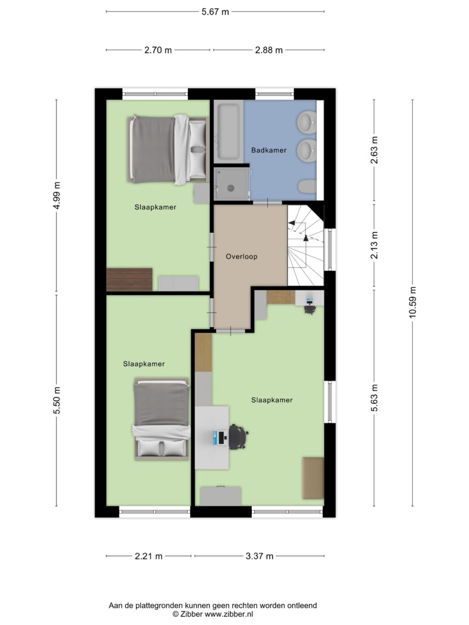 Roverbruidegom 9 plattegrond 3