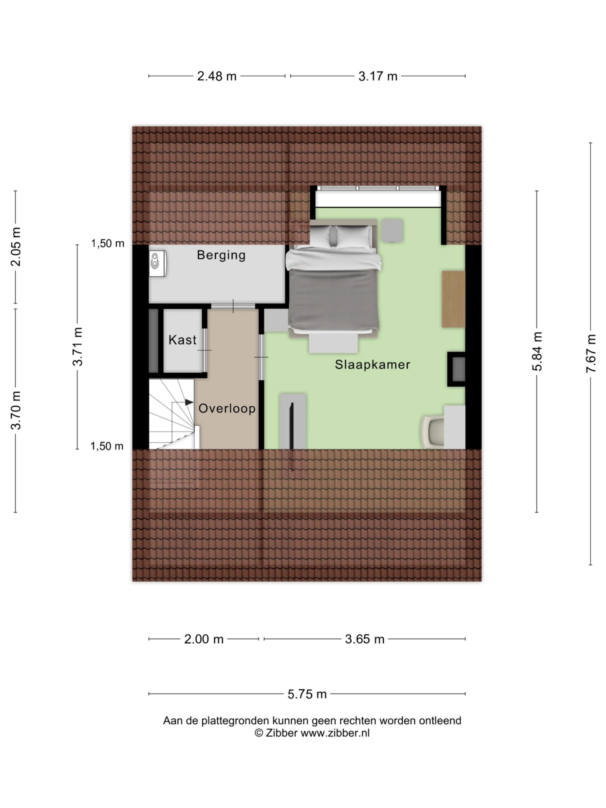 Franklin D Rooseveltlaan 134 plattegrond 4