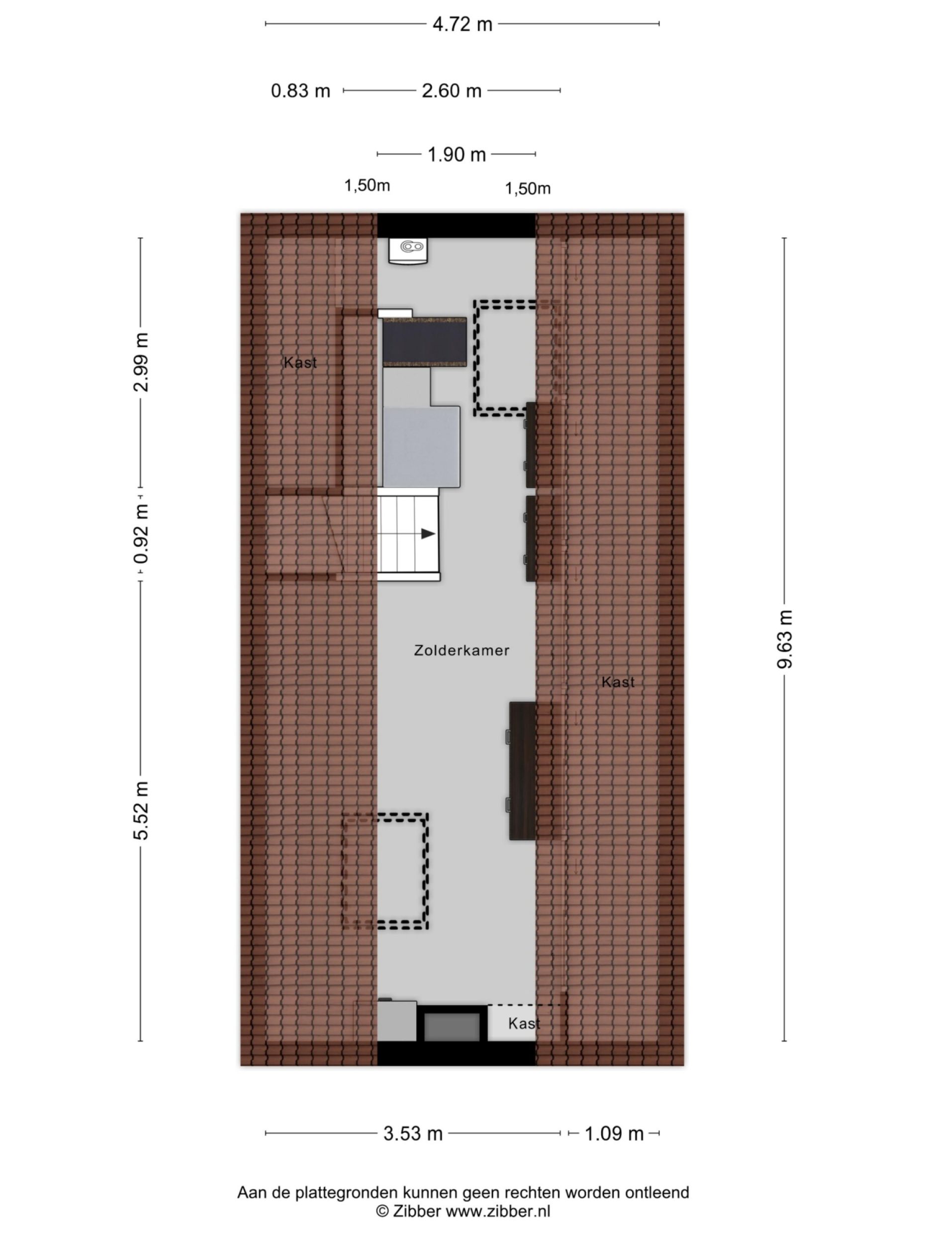 De Stoutheuvel 129 plattegrond 4