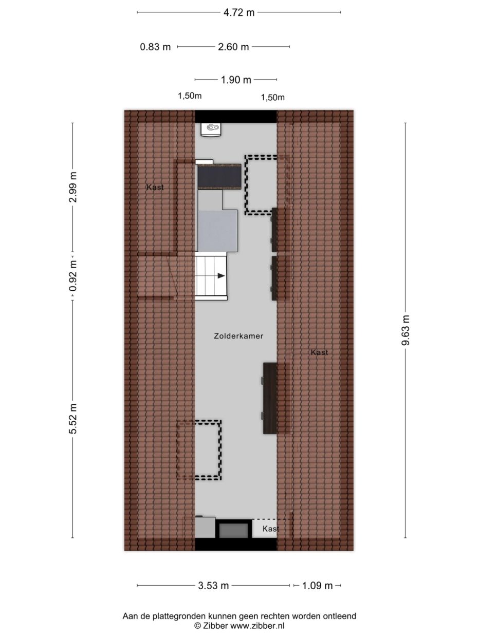 De Stoutheuvel 129 plattegrond 4