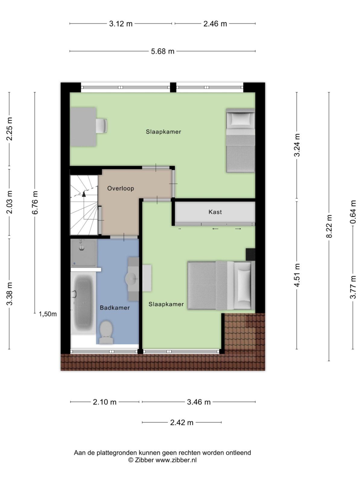 Besançonlaan 8 plattegrond 2