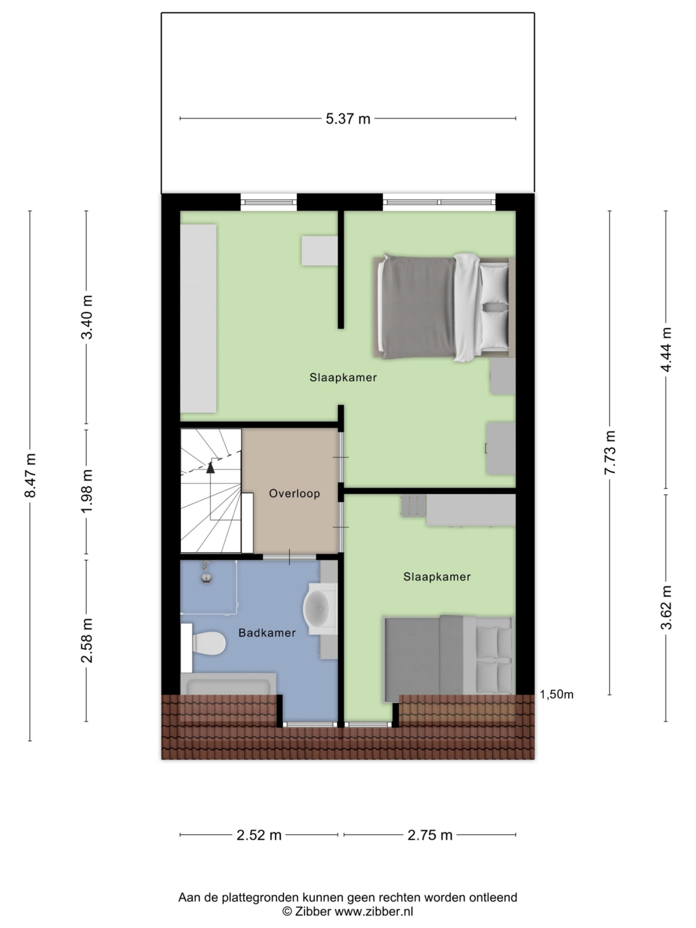 Stokerwei 11 plattegrond 2