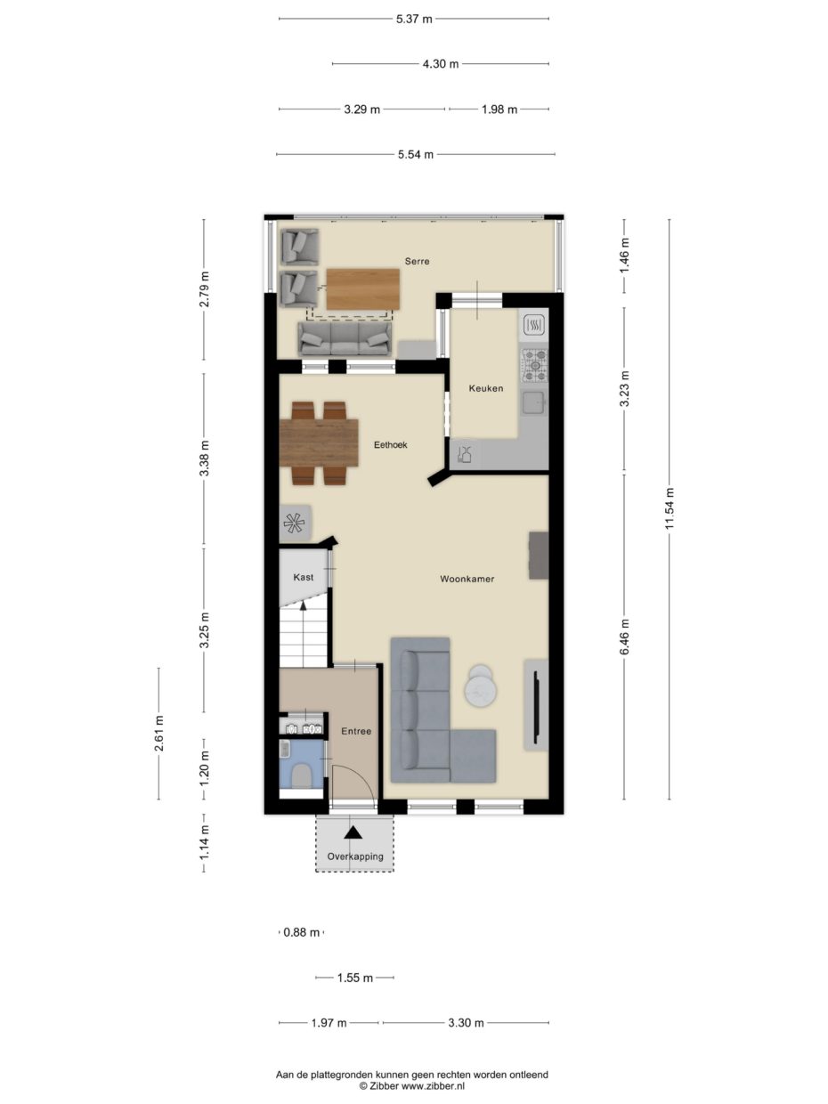 Stokerwei 11 plattegrond