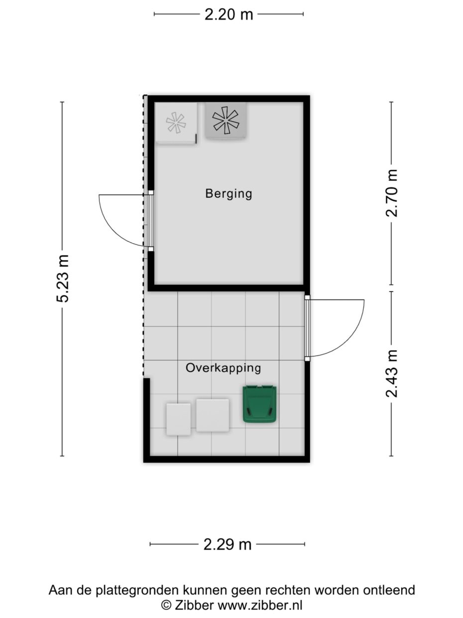 Harmoniestraat 104 plattegrond 2