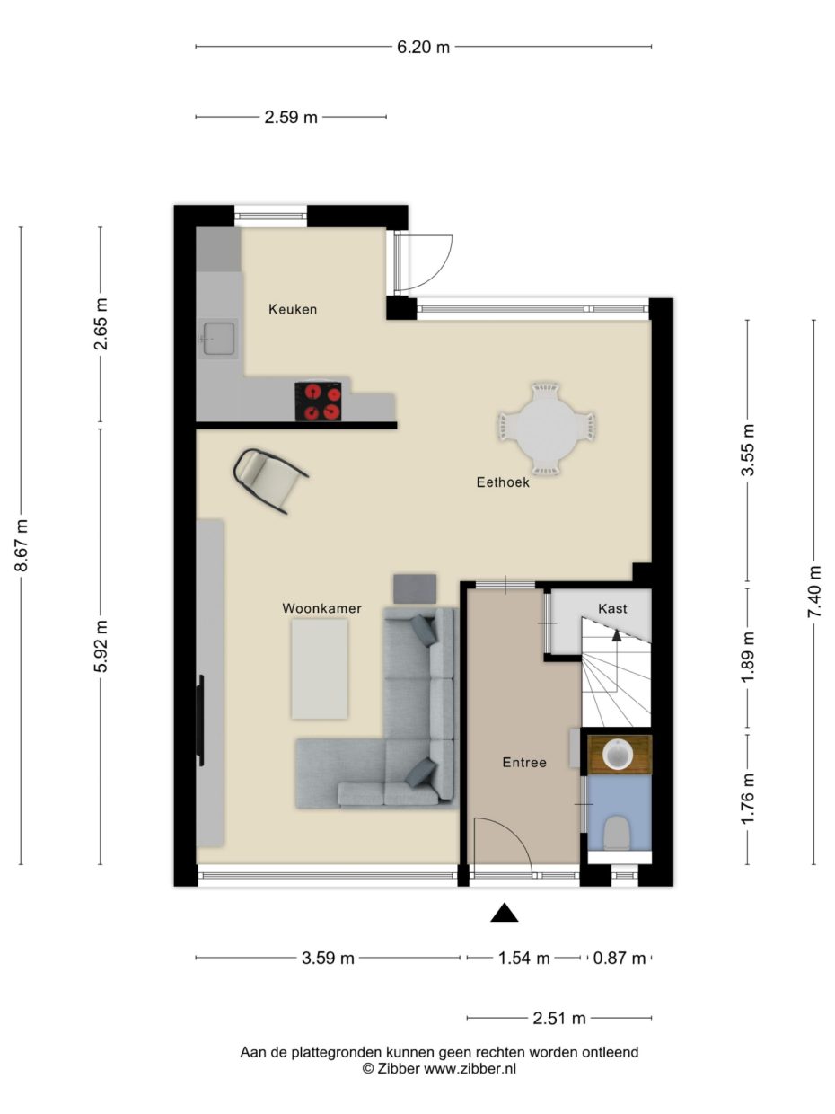 Sterappelstraat 7 plattegrond
