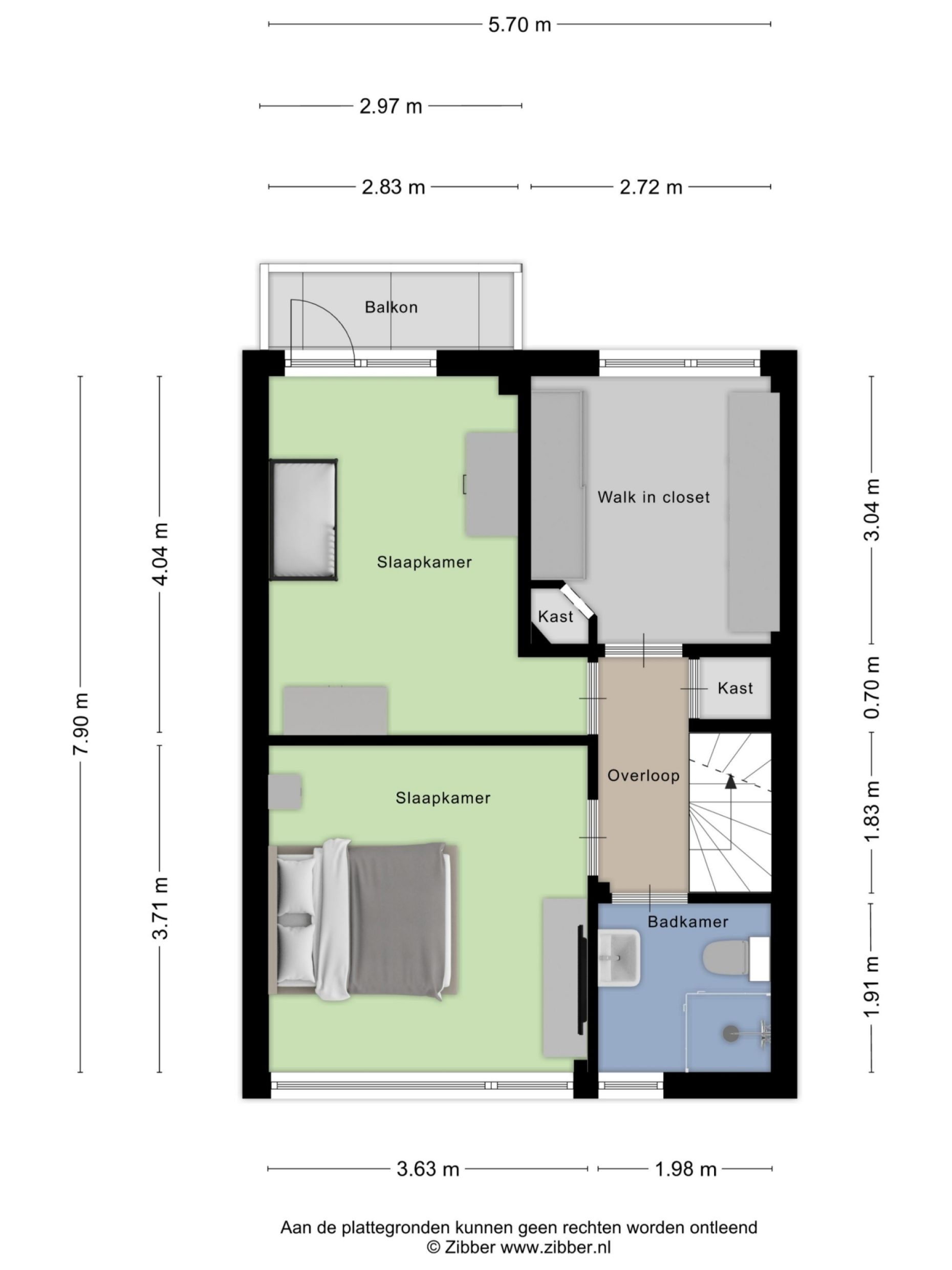 Flevolandlaan 18 plattegrond 3